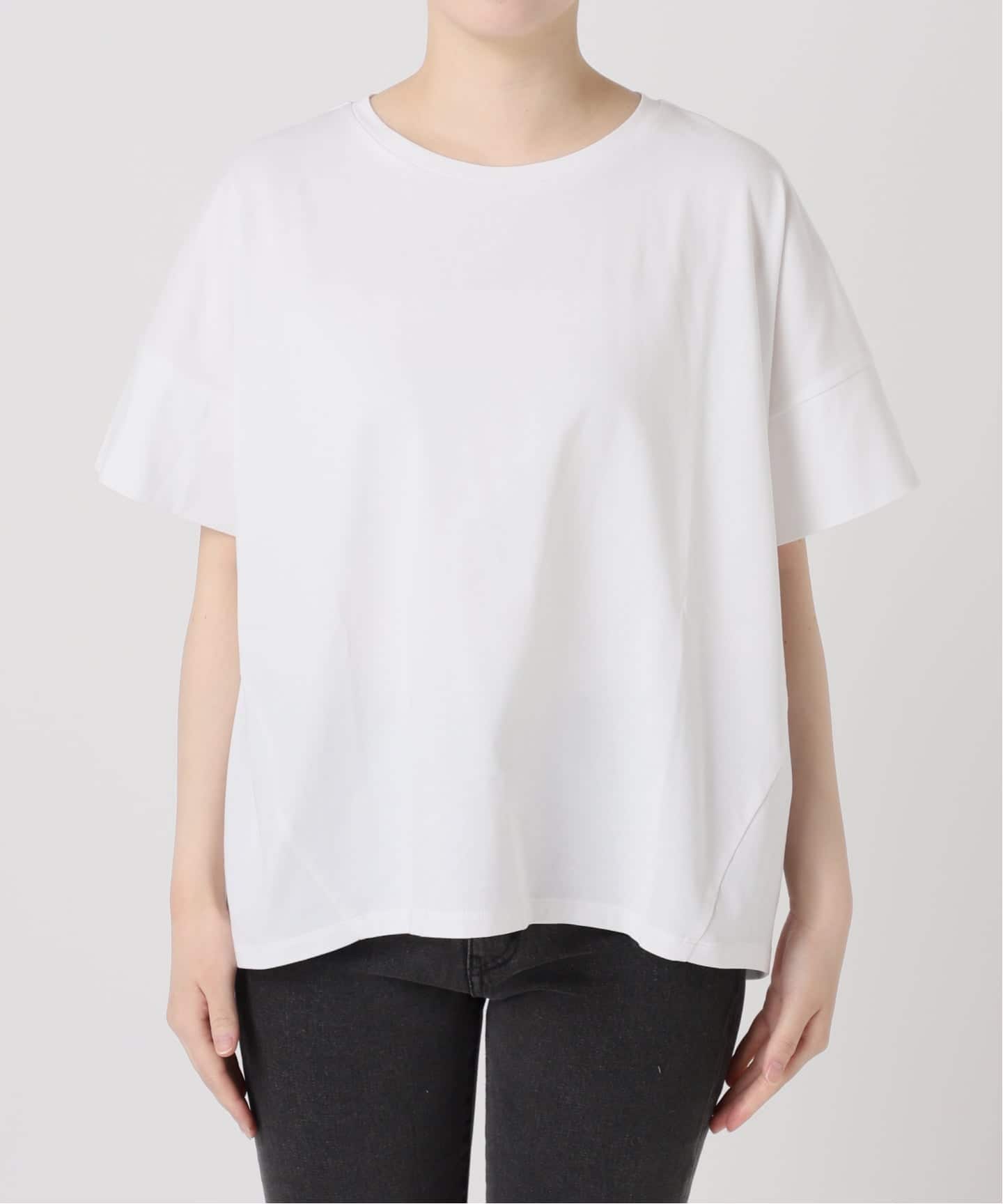 オーガニックコットン汗染み防止2WAY TEE（Tシャツ／カットソー