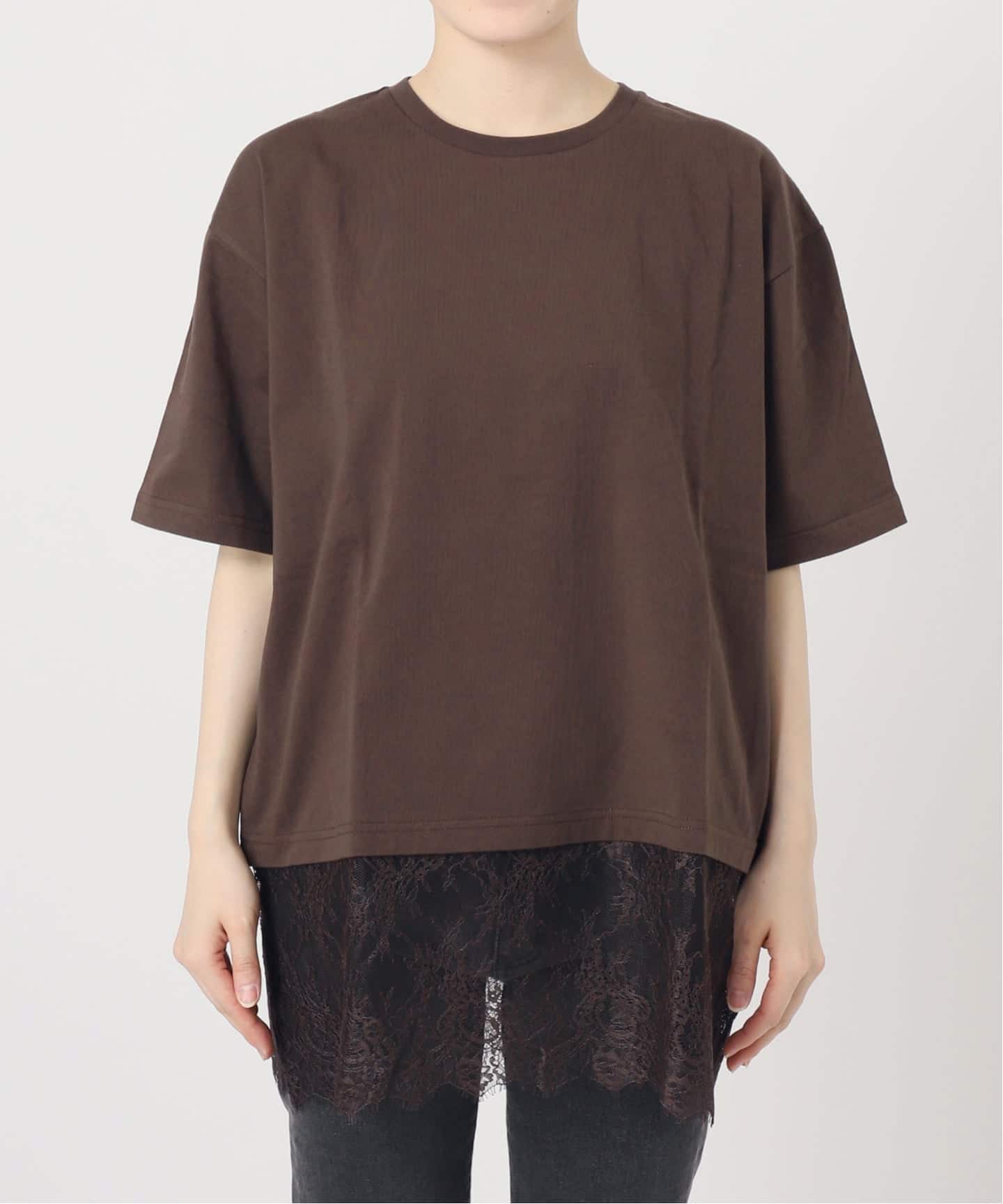 レースヘムTEE（Tシャツ／カットソー）｜JOURNAL STANDARD relume