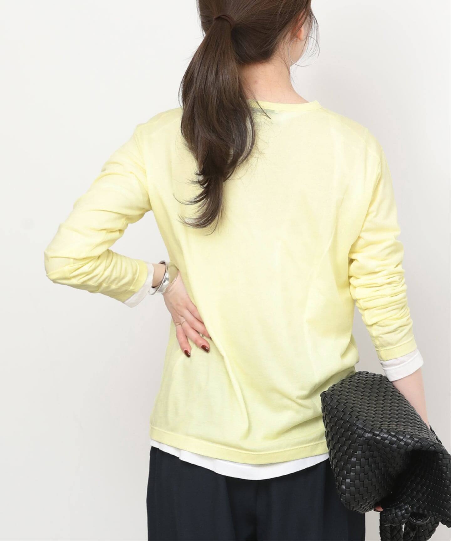 追加6》シアークルーネックロングTシャツ（Tシャツ／カットソー