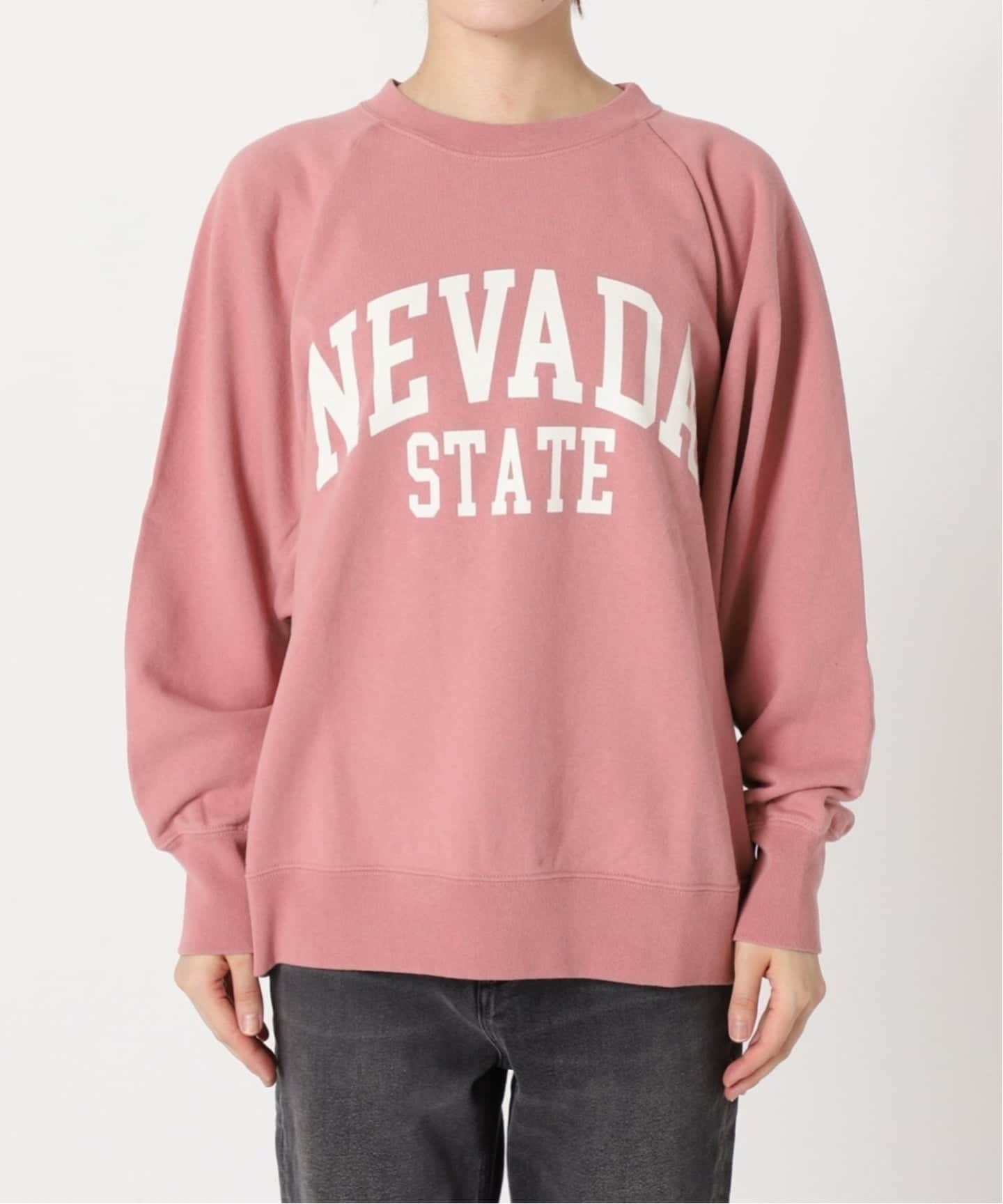タグ付き新品　NEVADAロゴスウェット　ピンク WEB限定追加2》NEVADAロゴスウェット（スウェット）｜JOURNAL STANDARD