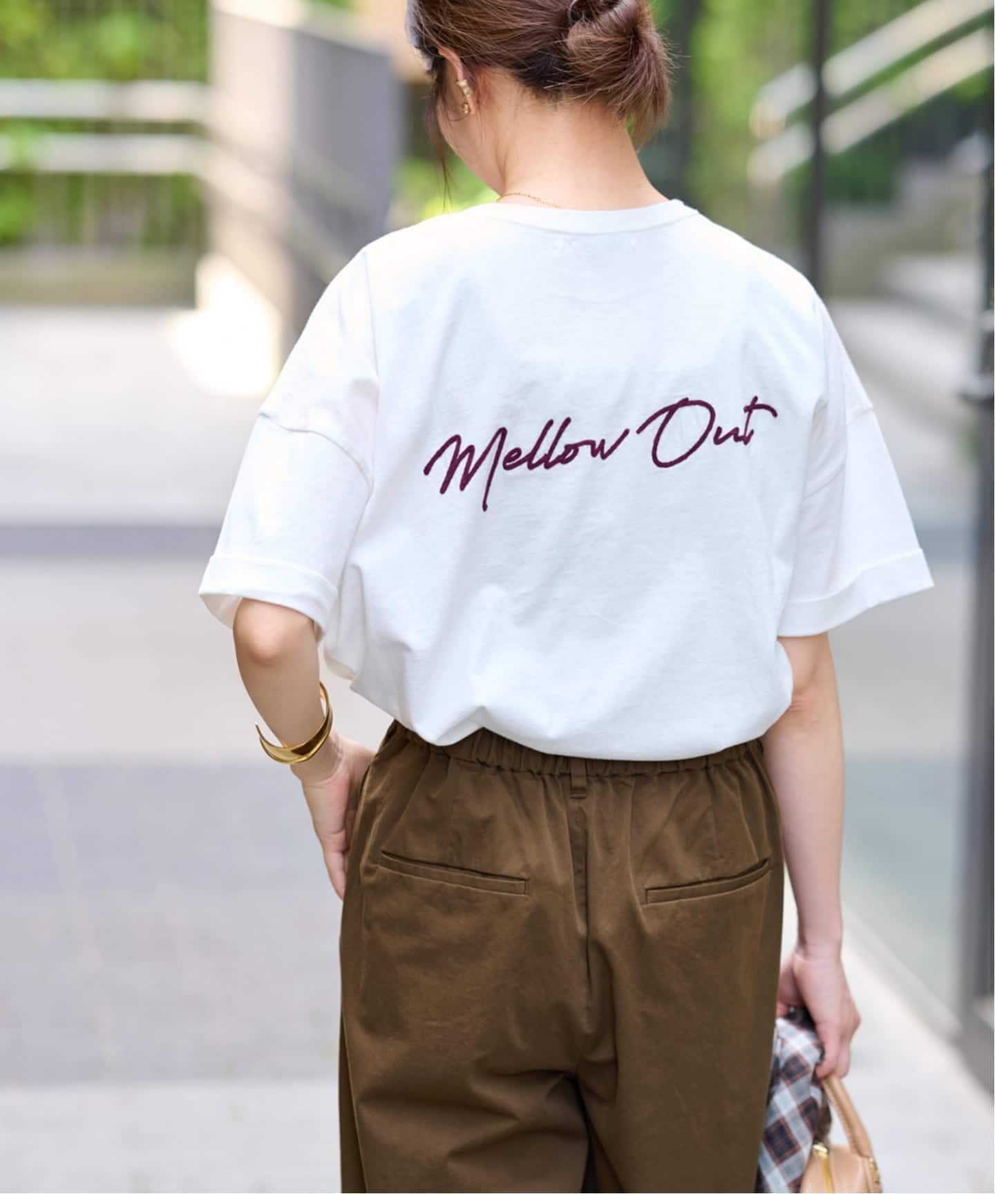 追加》刺繍ロゴハーフスリーブT（Tシャツ／カットソー）｜JOURNAL