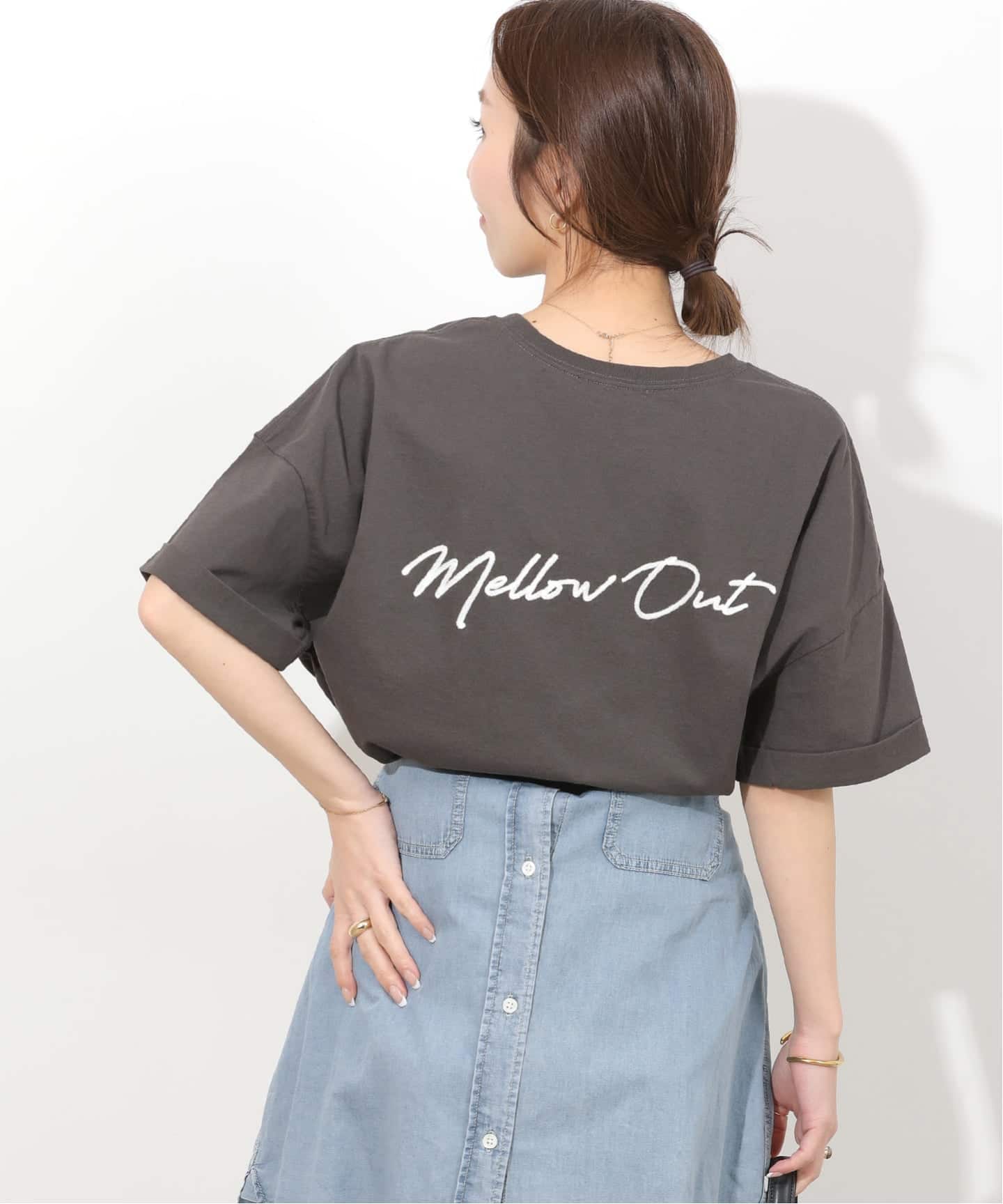 追加2 / 新色》刺繍ロゴハーフスリーブT（Tシャツ／カットソー