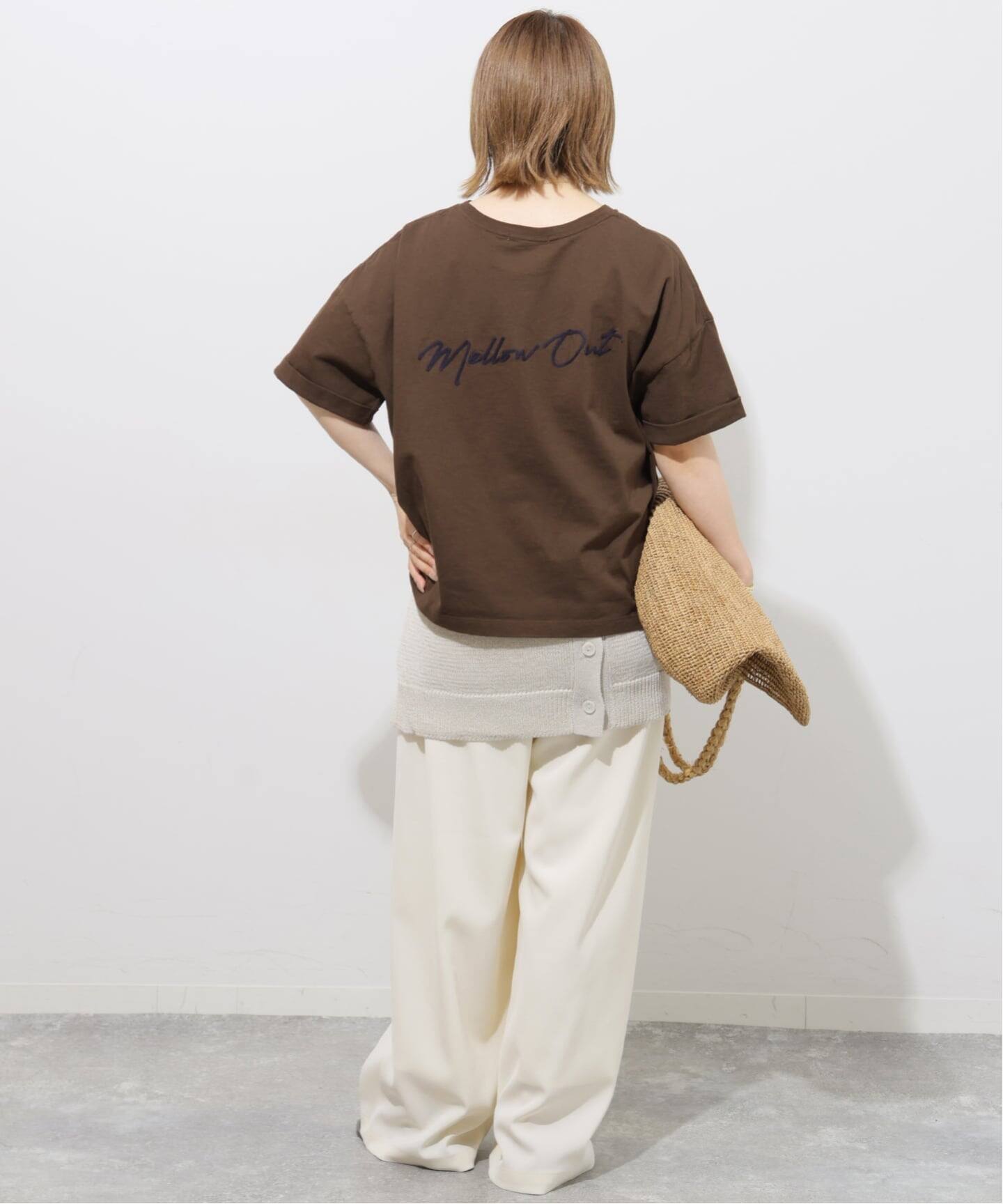 追加2 / 新色》刺繍ロゴハーフスリーブT（Tシャツ／カットソー