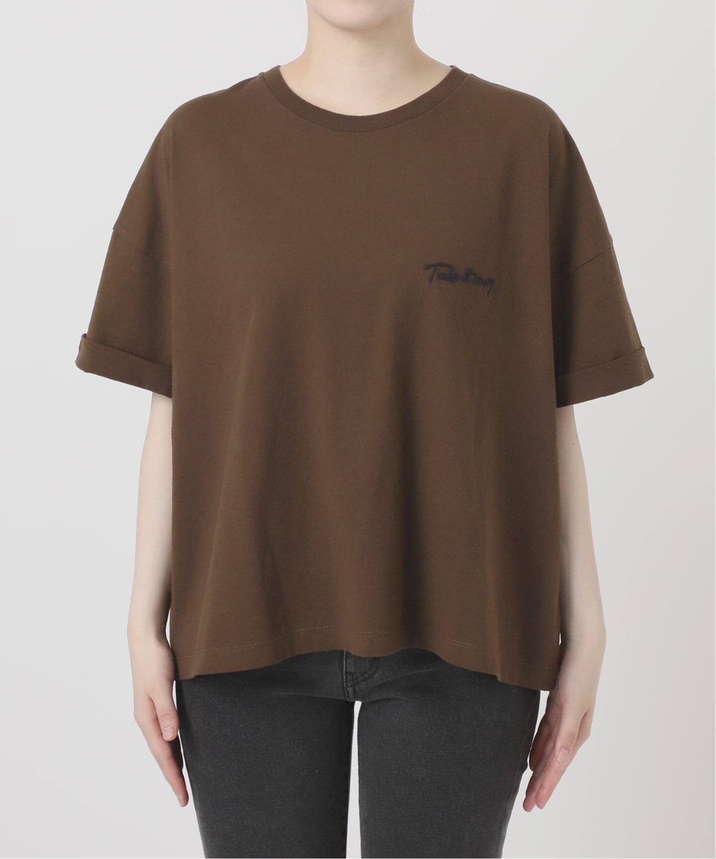 追加2 / 新色》刺繍ロゴハーフスリーブT（Tシャツ／カットソー