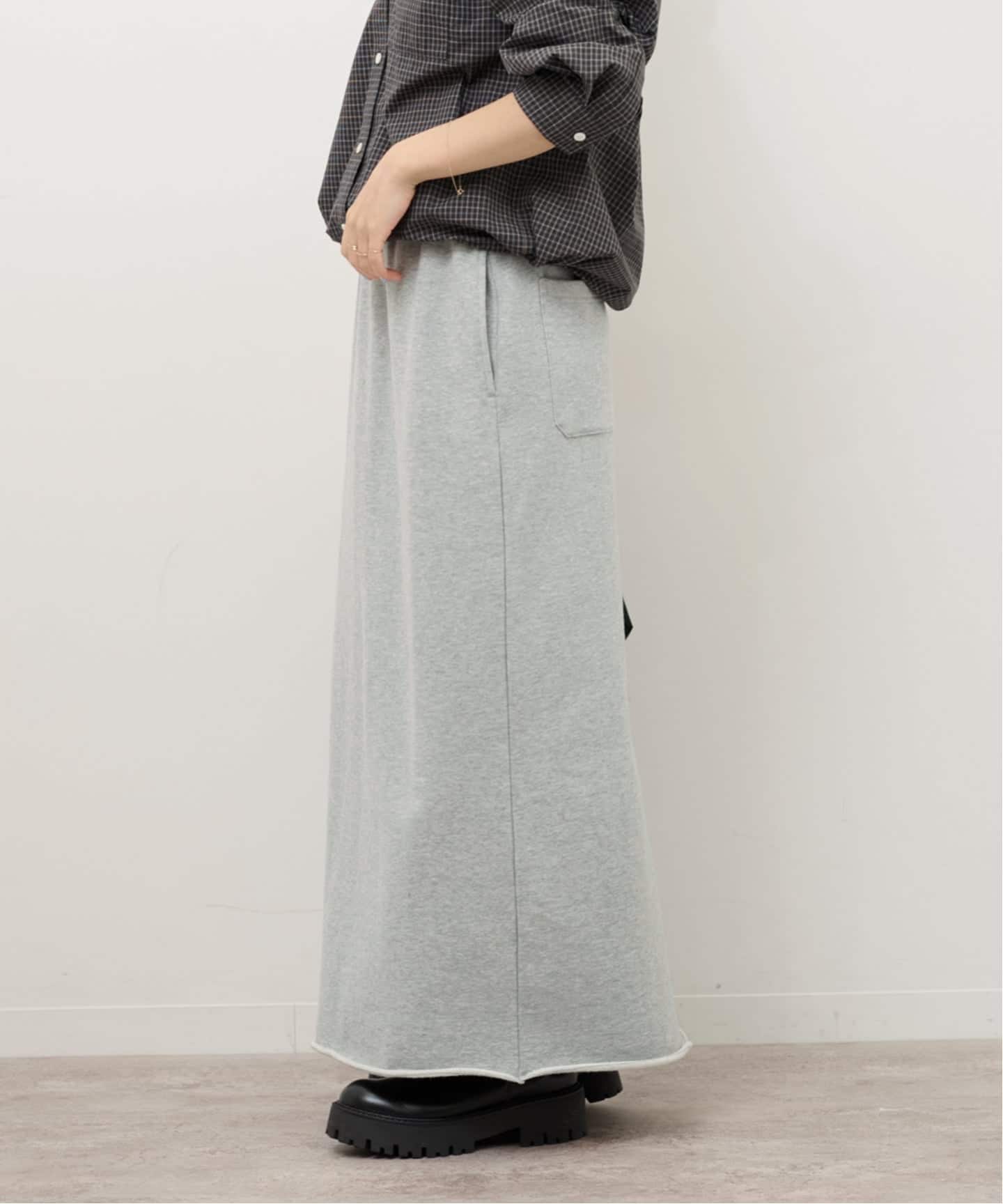 WEB限定追加予約》スウェットマキシスカート（ロング・マキシ丈