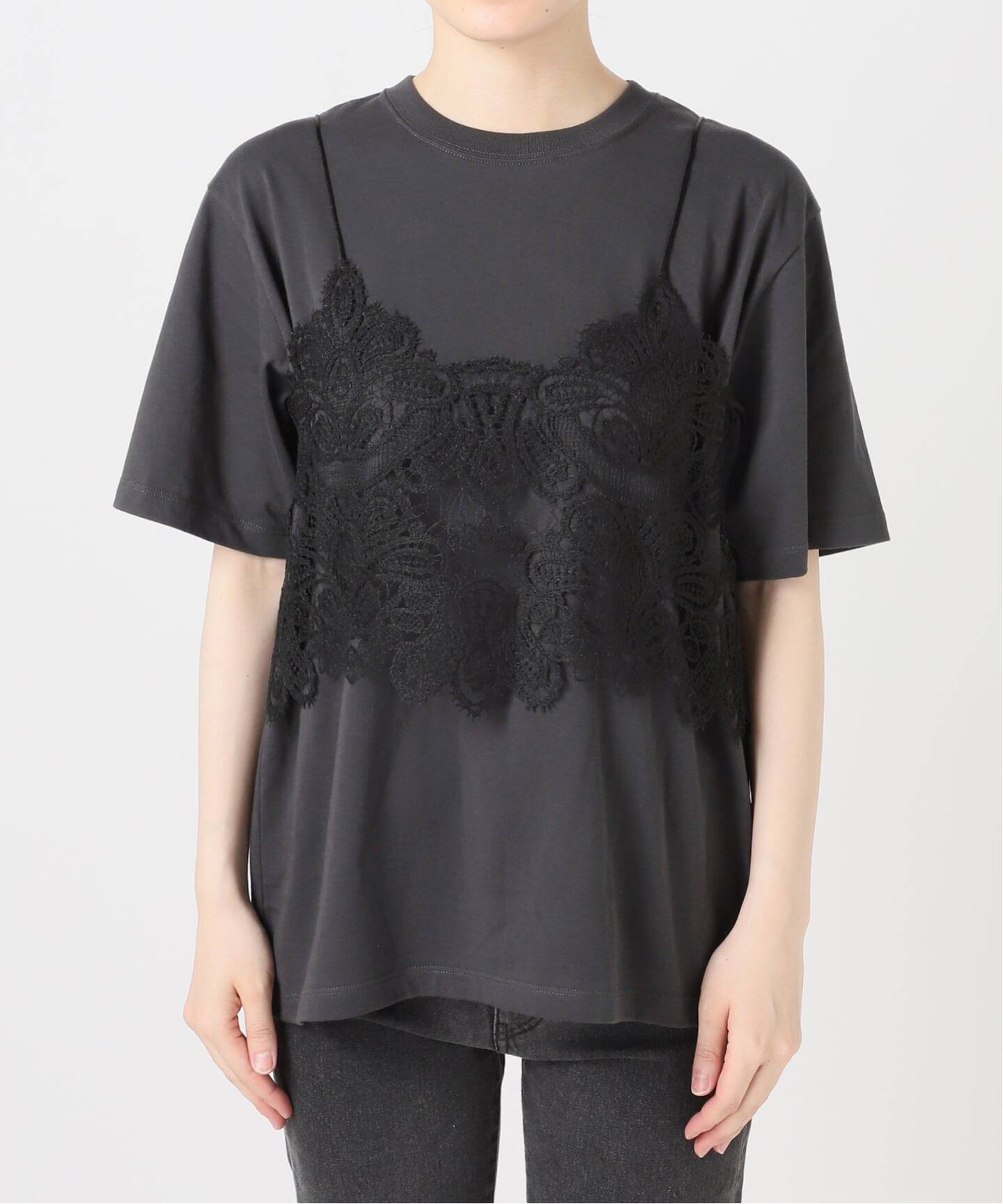 2枚セット》レーシービスチェセットTEE（Tシャツ／カットソー