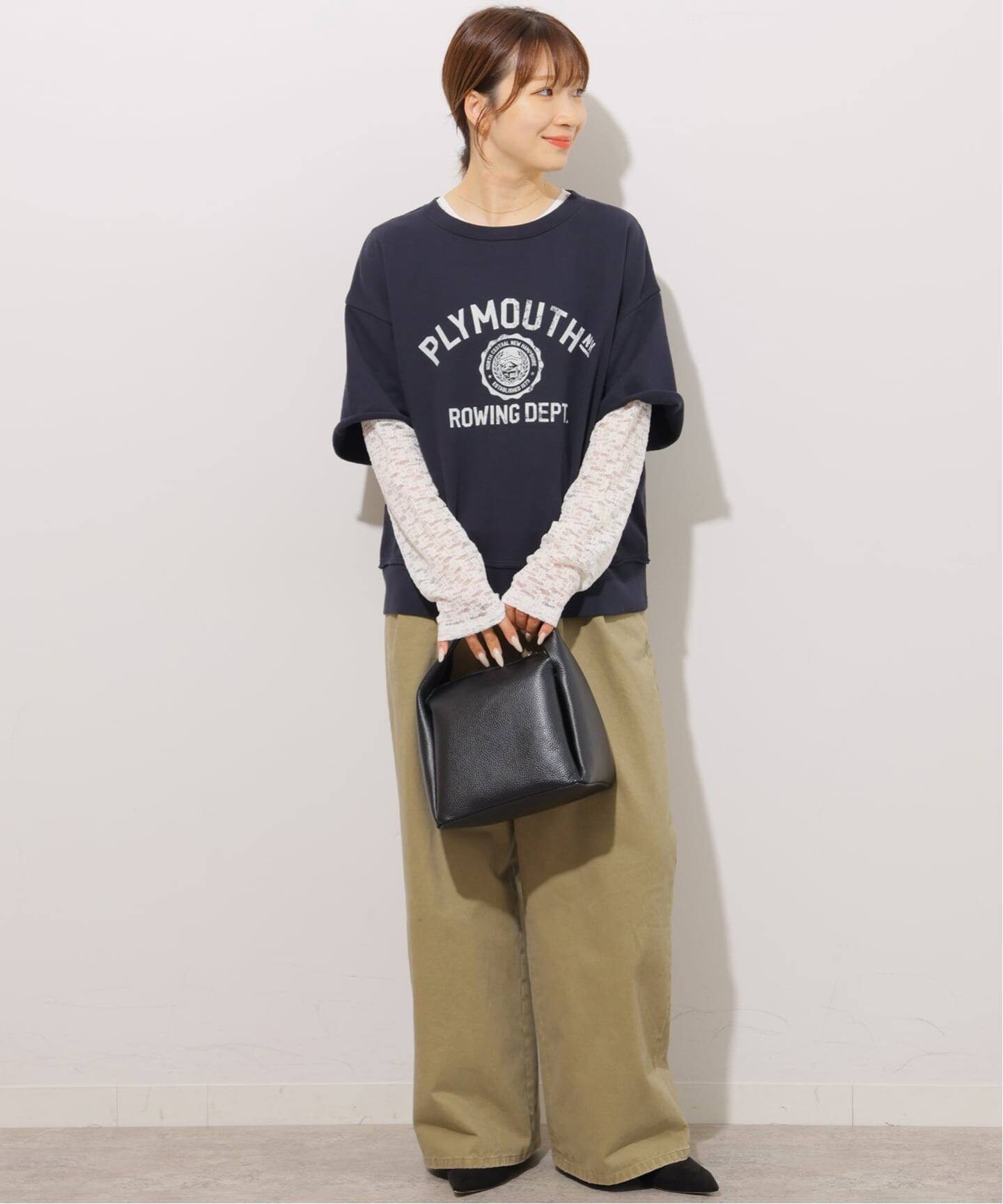 ストレッチレース2WAYプルオーバー（Tシャツ／カットソー）｜JOURNAL