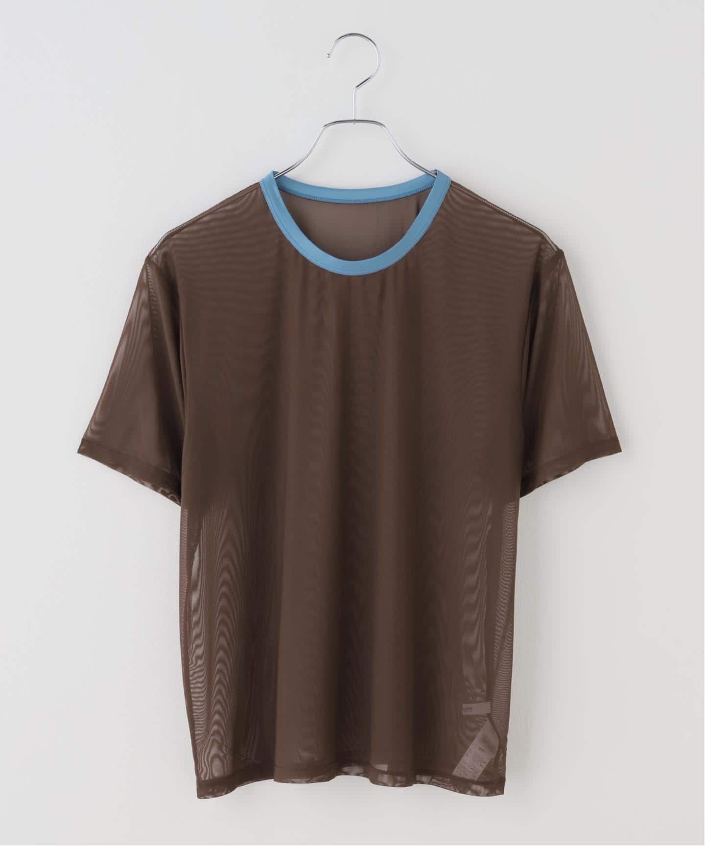gimaguas/ギマガス】 GEMMA TOP BROWNWHITE（Tシャツ／カットソー