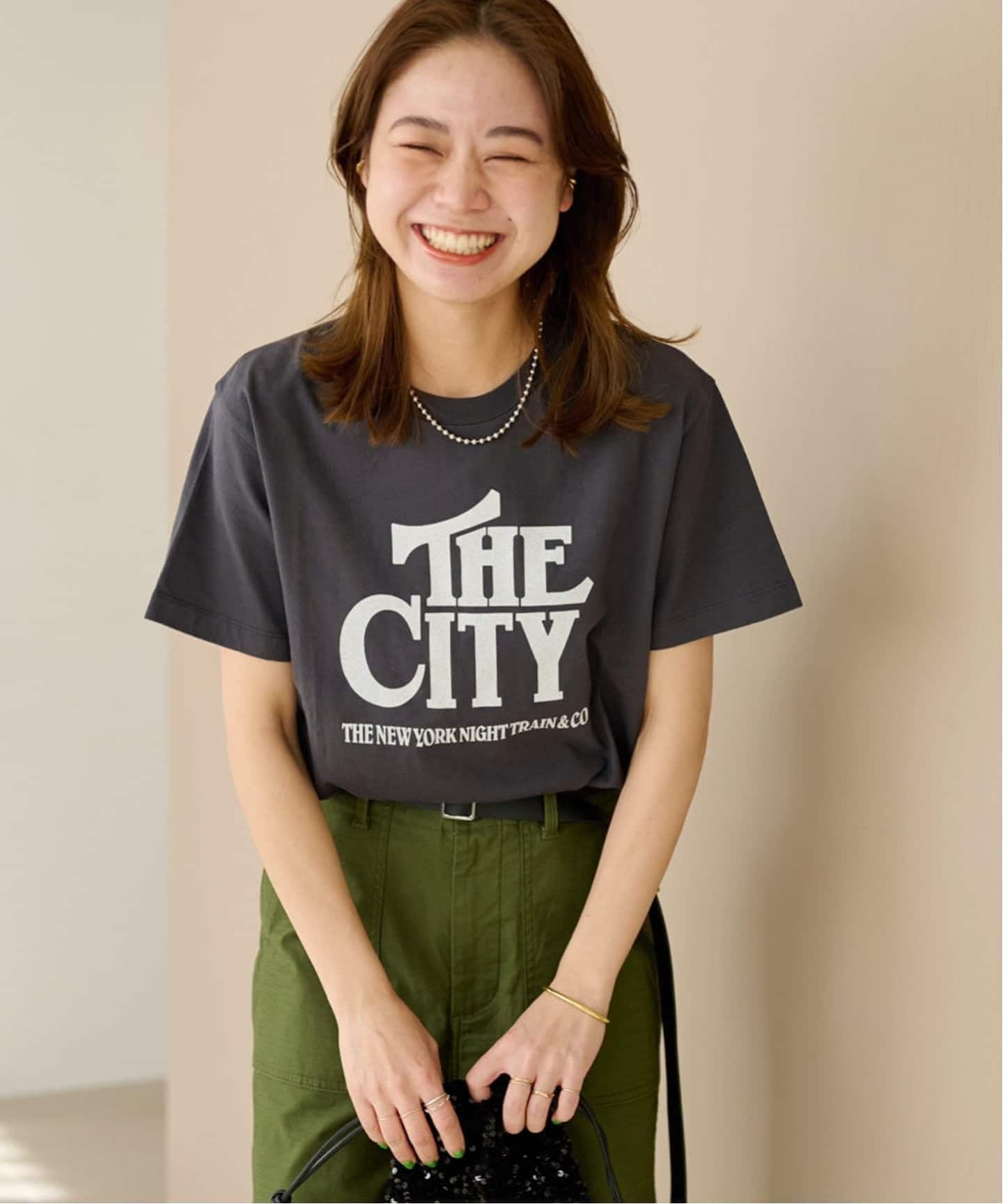 新品☆ ジャーナルスタンダード レリューム CITY プリントTシャツ WEB限定追加予約》CITYロゴTEE（Tシャツ／カットソー）｜JOURNAL