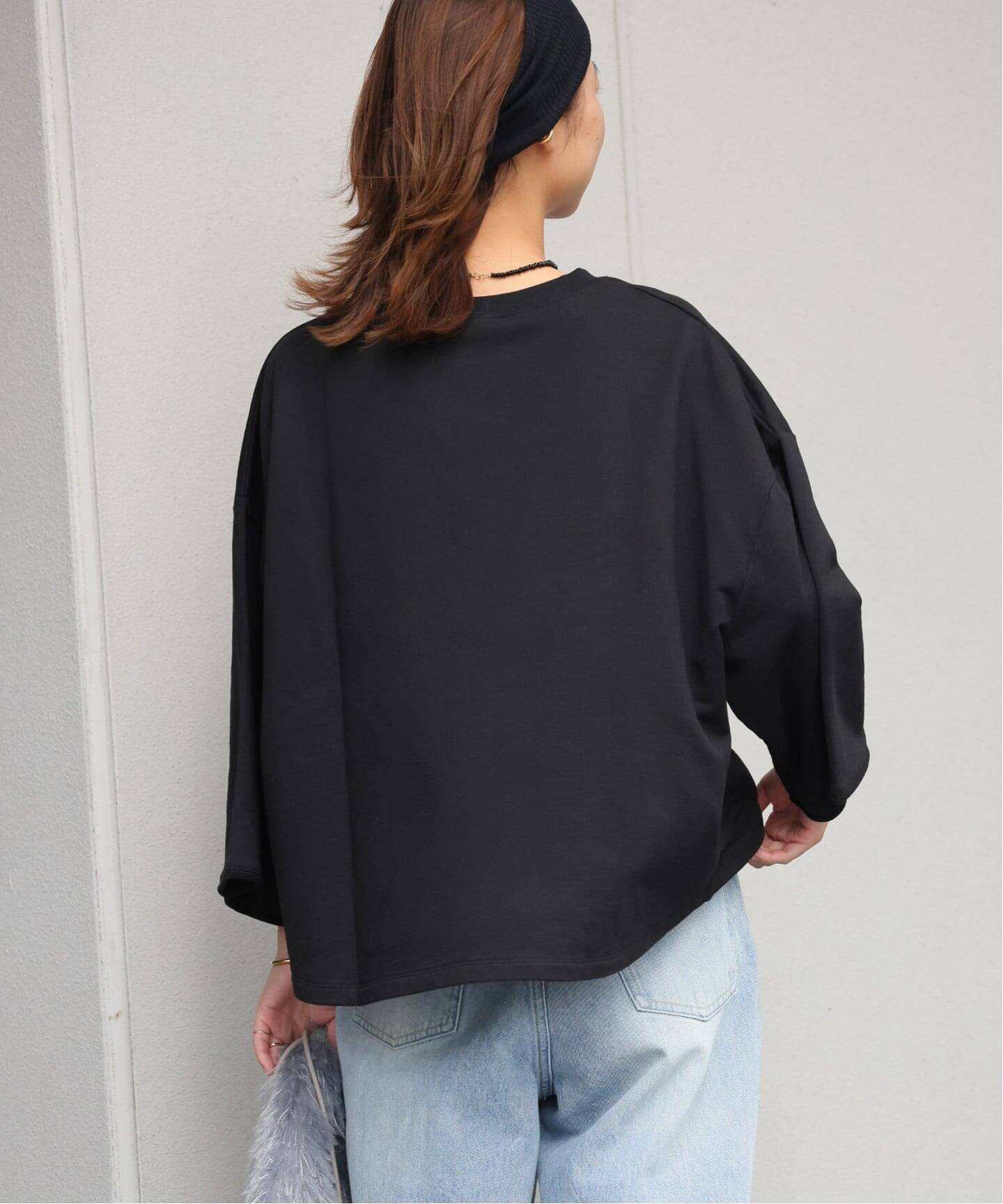 WEB限定追加》バイオミニ裏毛ルーズプルオーバー（Tシャツ／カットソー 