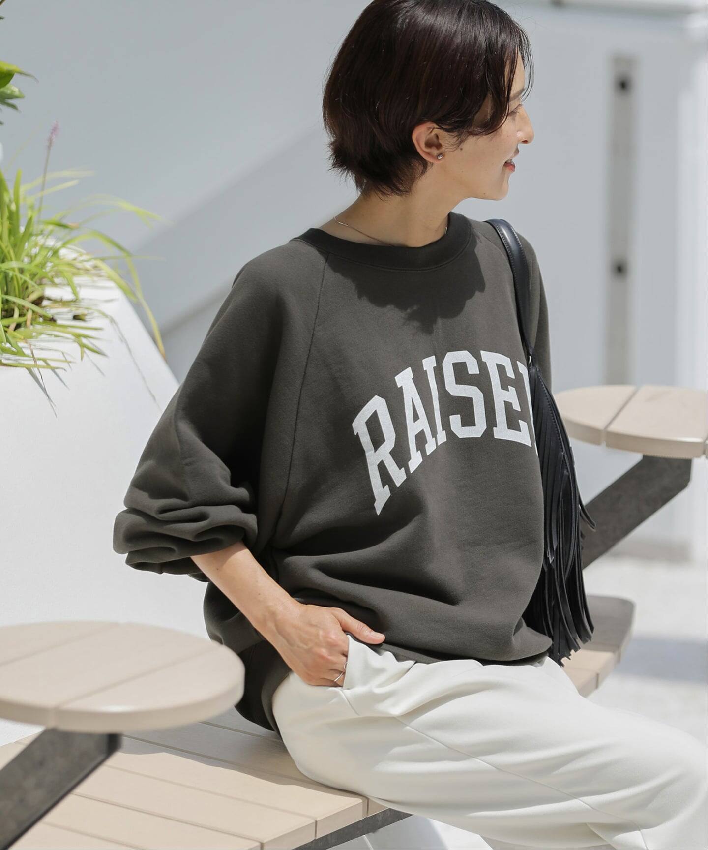 予約》RAISEDラグランロゴスウェット（スウェット）｜JOURNAL STANDARD 