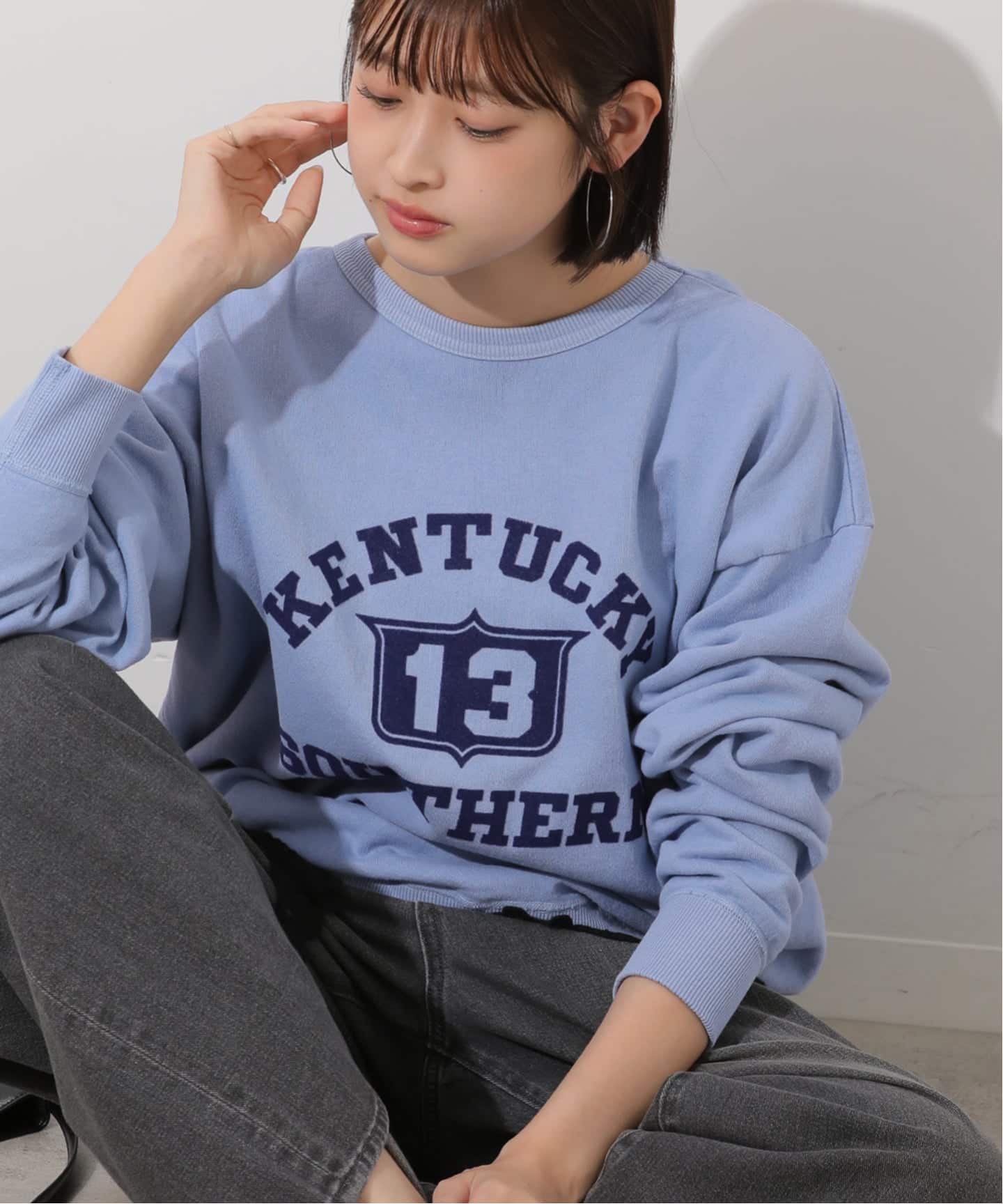 予約》別注【MIXTA/ミクスタ】*RELUME C/N SWEAT（Tシャツ／カットソー