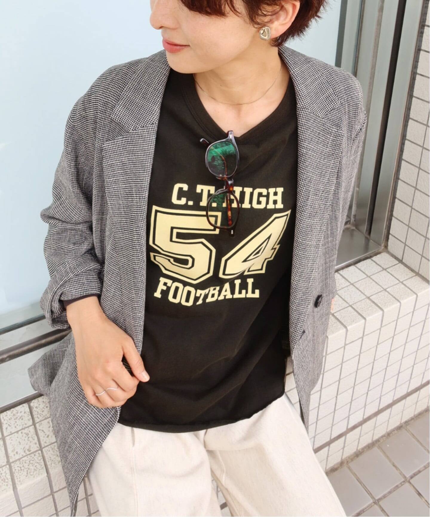 別注【MAKI×Champion/チャンピオン】ロングスリーブTEE（Tシャツ 