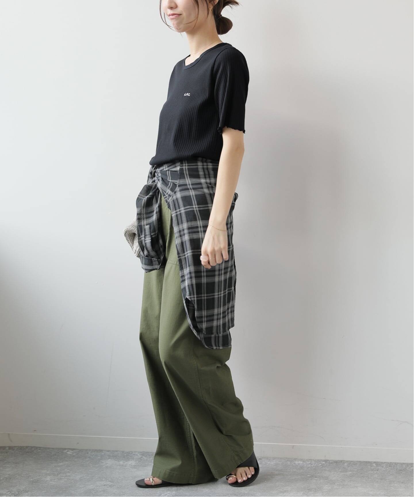 追加》【A.P.C./アー・ペー・セー】T-SHIRT TRACY-JERSEY：Tシャツ（T
