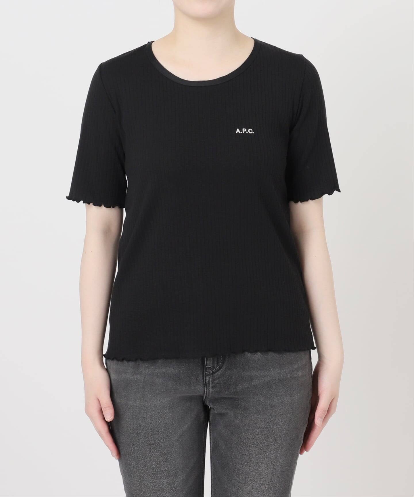 追加》【A.P.C./アー・ペー・セー】T-SHIRT TRACY-JERSEY：Tシャツ（T