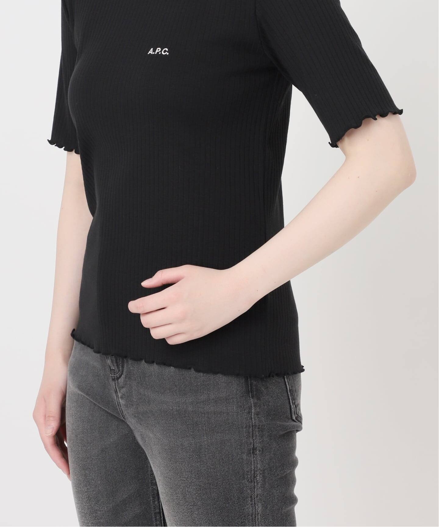 追加》【A.P.C./アー・ペー・セー】T-SHIRT TRACY-JERSEY：Tシャツ（T