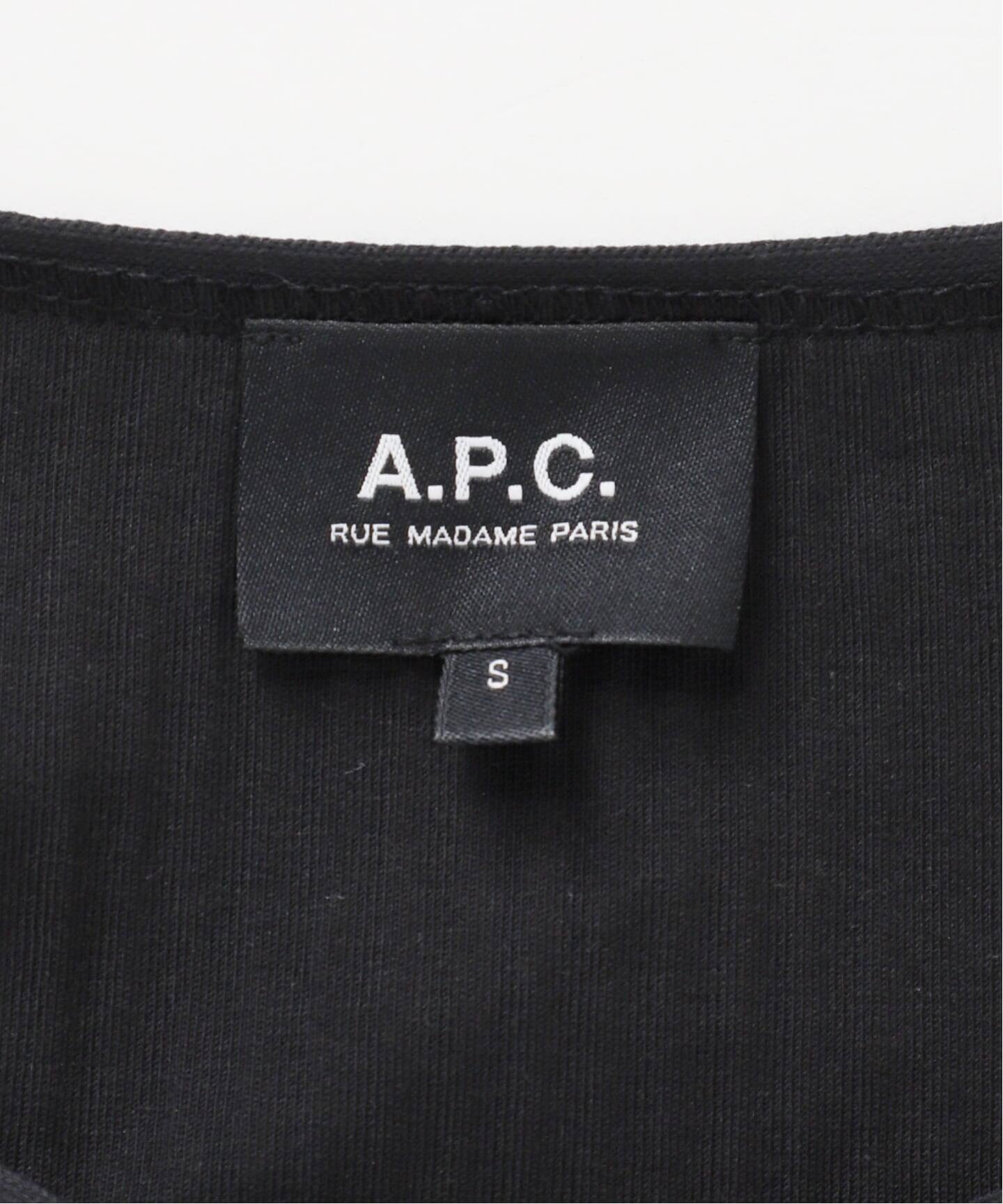 追加》【A.P.C./アー・ペー・セー】T-SHIRT TRACY-JERSEY：Tシャツ（T