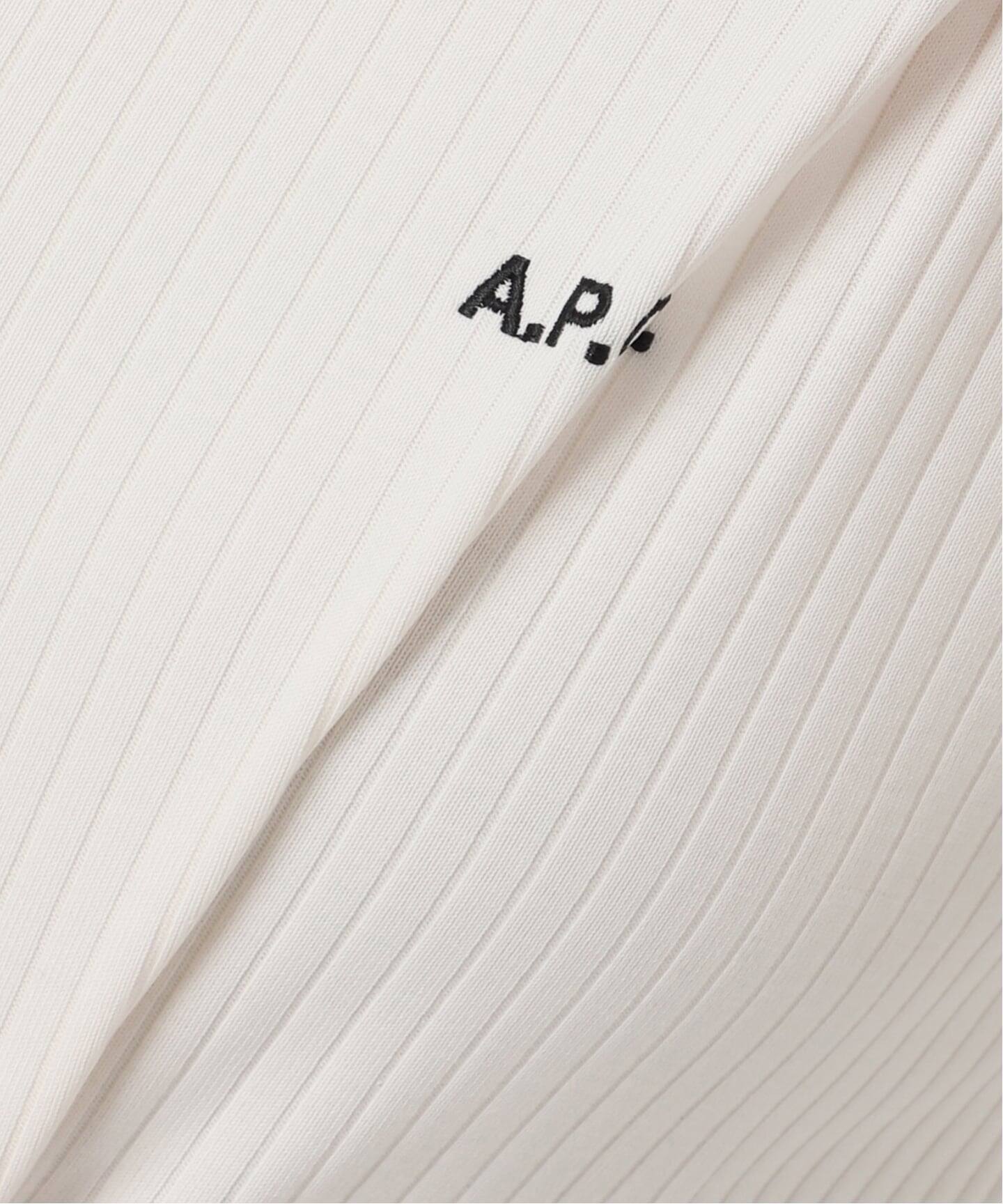 追加》【A.P.C./アー・ペー・セー】T-SHIRT TRACY-JERSEY：Tシャツ（T