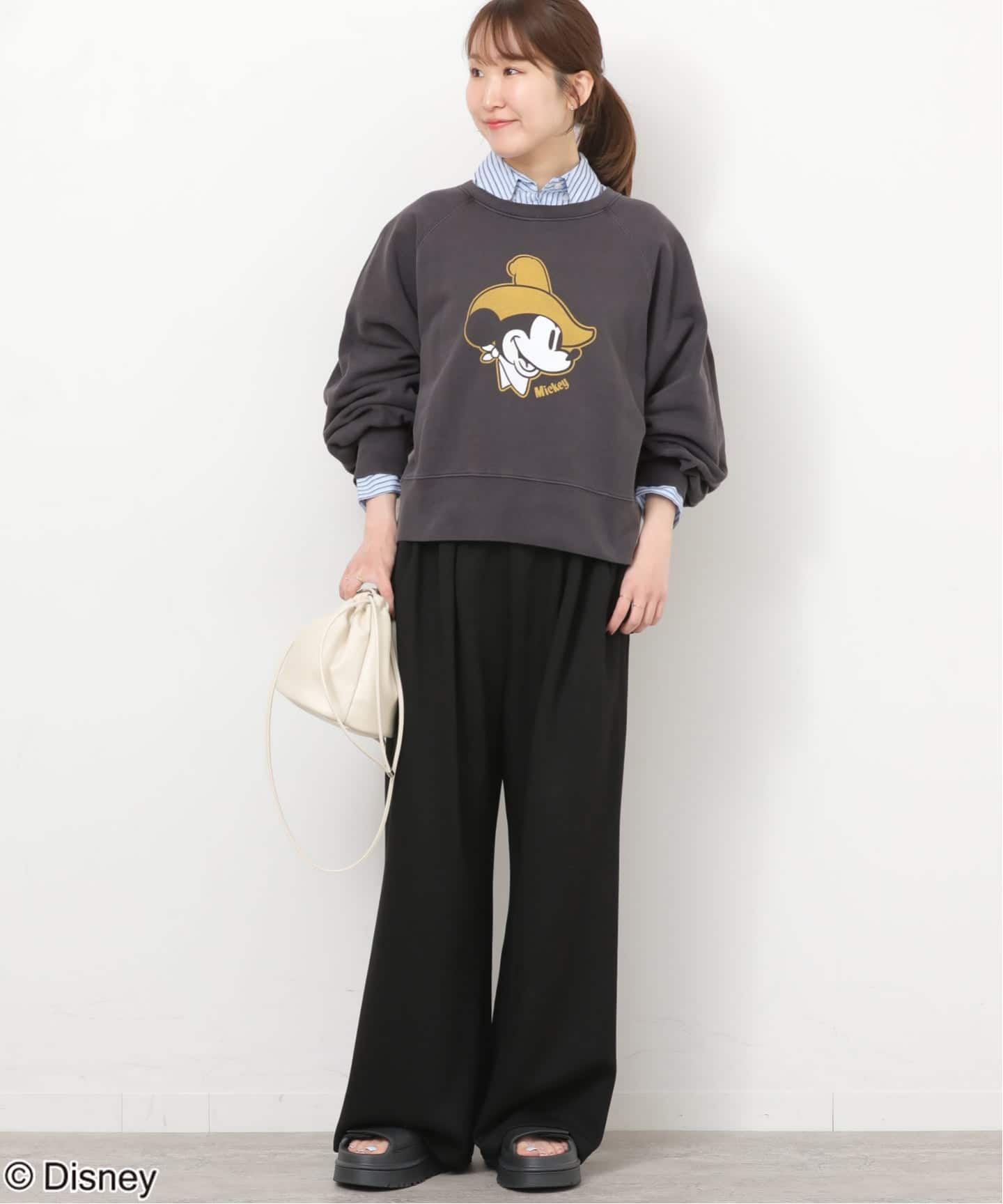 26SS新作］別注【GOOD ROCK SPEED】＜MICKEY MOUSE＞スウェット