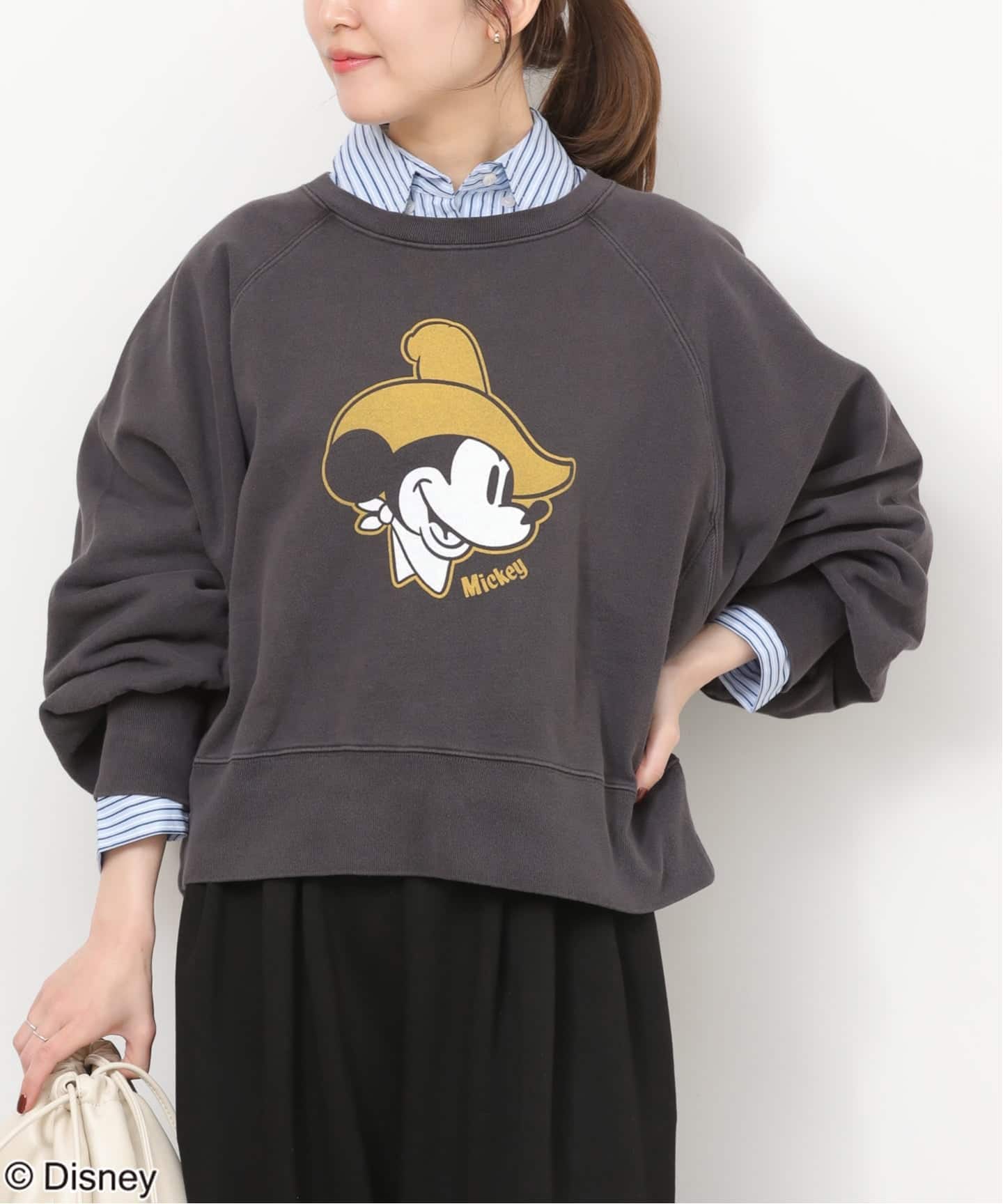 26SS新作］別注【GOOD ROCK SPEED】＜MICKEY MOUSE＞スウェット
