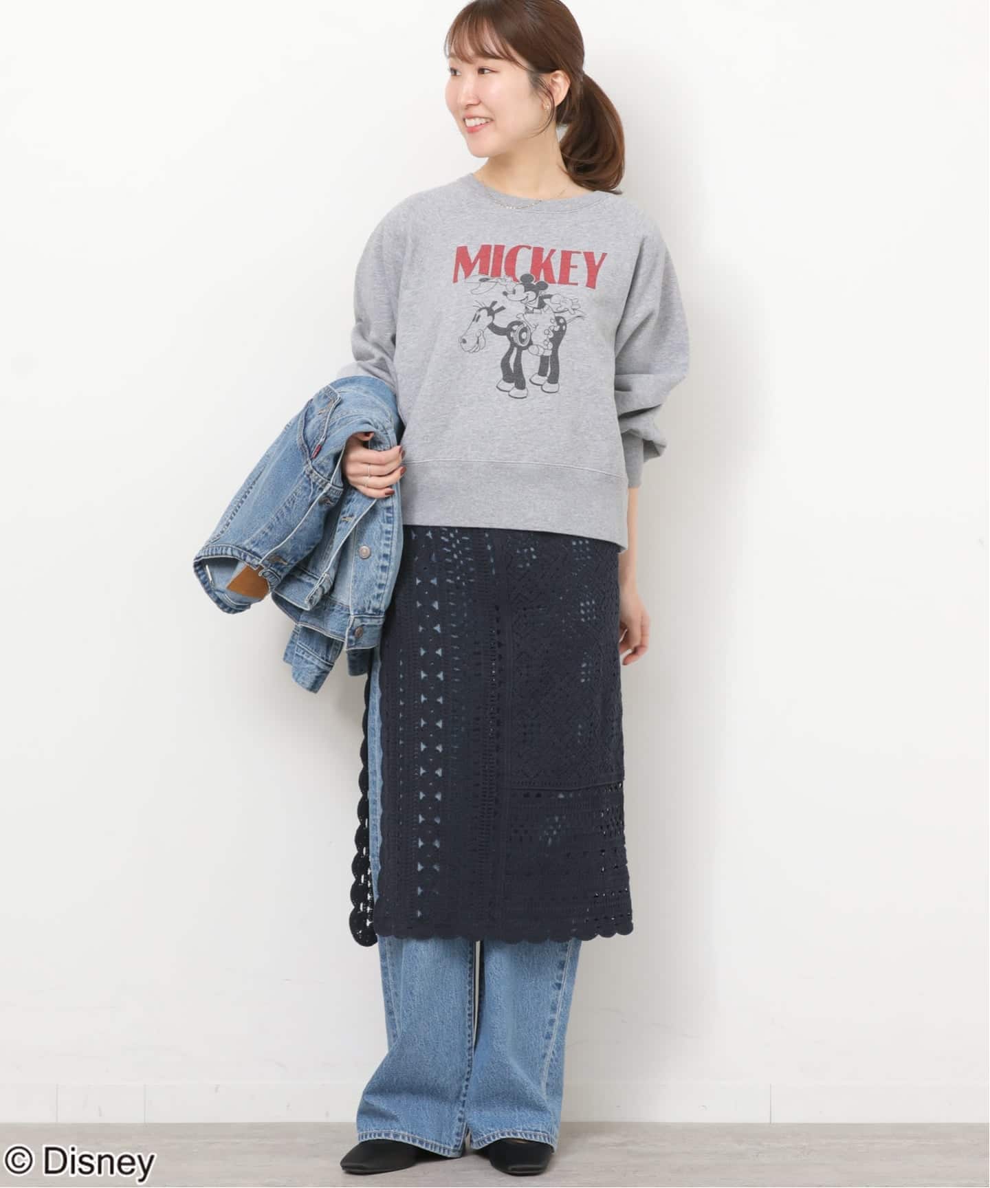 別注【GOOD ROCK SPEED】＜MICKEY MOUSE＞スウェット（スウェット