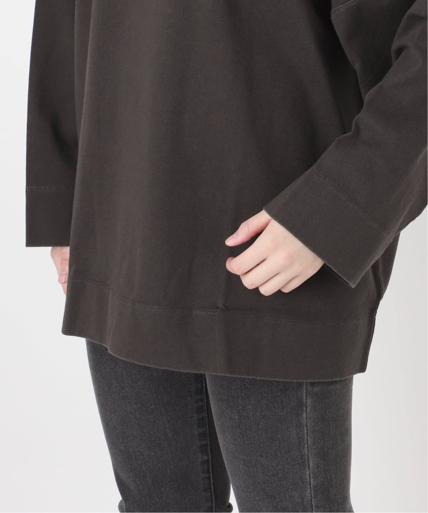 別注【Champion/チャンピオン】16s/1 Jersey L/S Bleach Wash