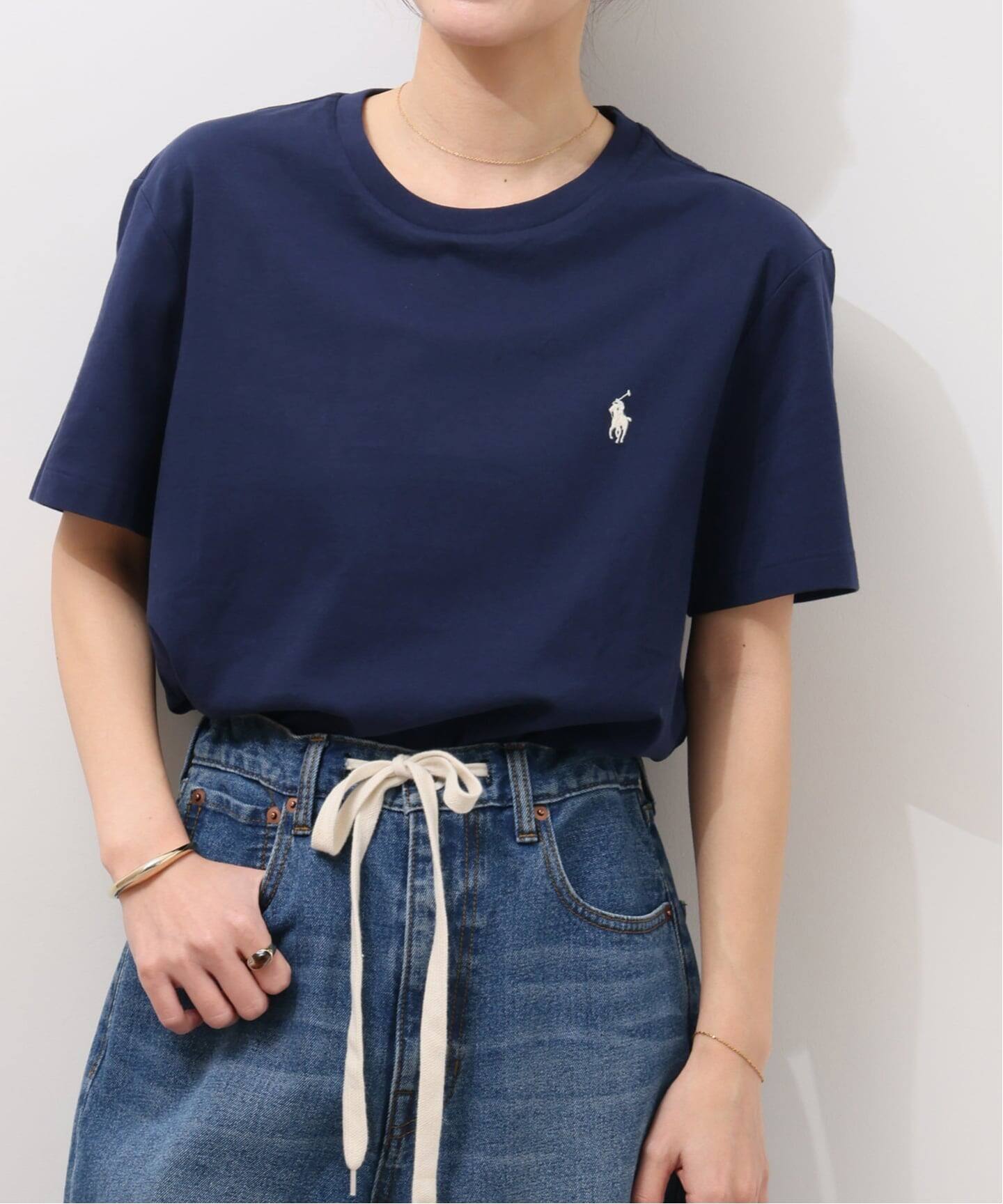 Bibiy. FRANCINE RUGBY TOP ボーダー ポロシャツ 長袖