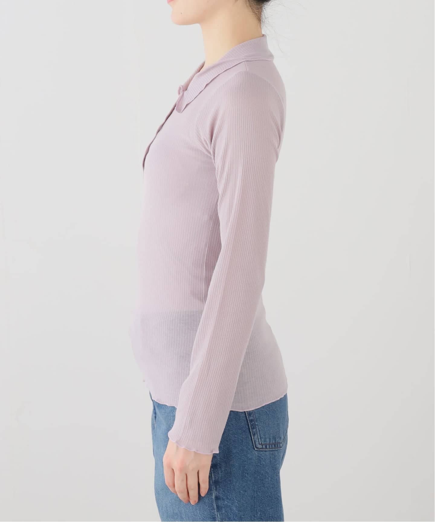 BASERANGE/ベースレンジ】 DUAL LONG SLEEVE TEE(Tシャツ/カットソー BASERANGE/ベースレンジ】 DUAL LONG SLEEVE TEE(Tシャツ/カットソー