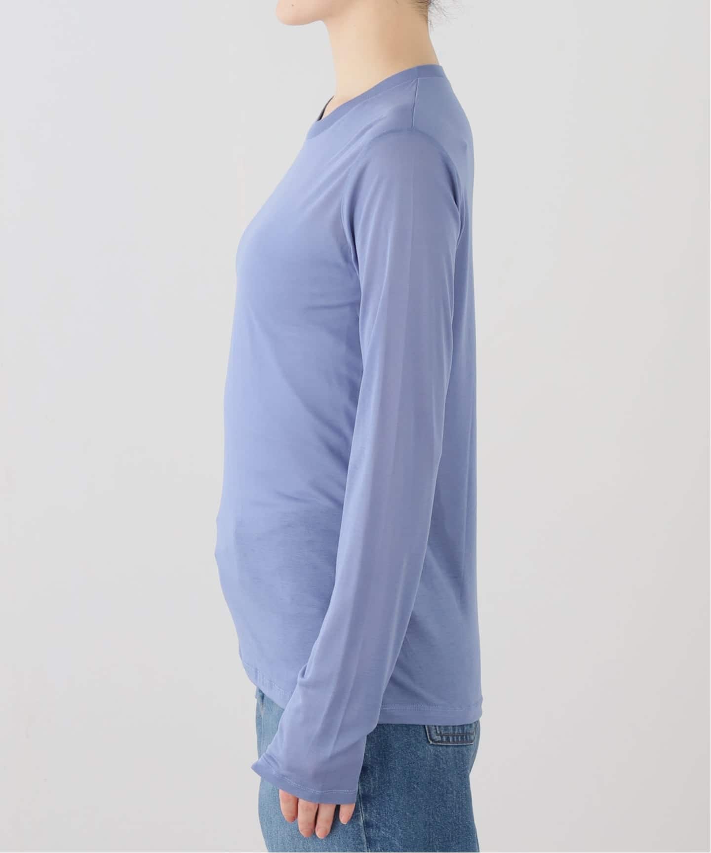 Baserange BAMBOOJERSEY Ice BlueベースレンジロンT BASERANGE（ベースレンジ） 長袖 Tシャツ LONG SLEEVE TEE TOLS