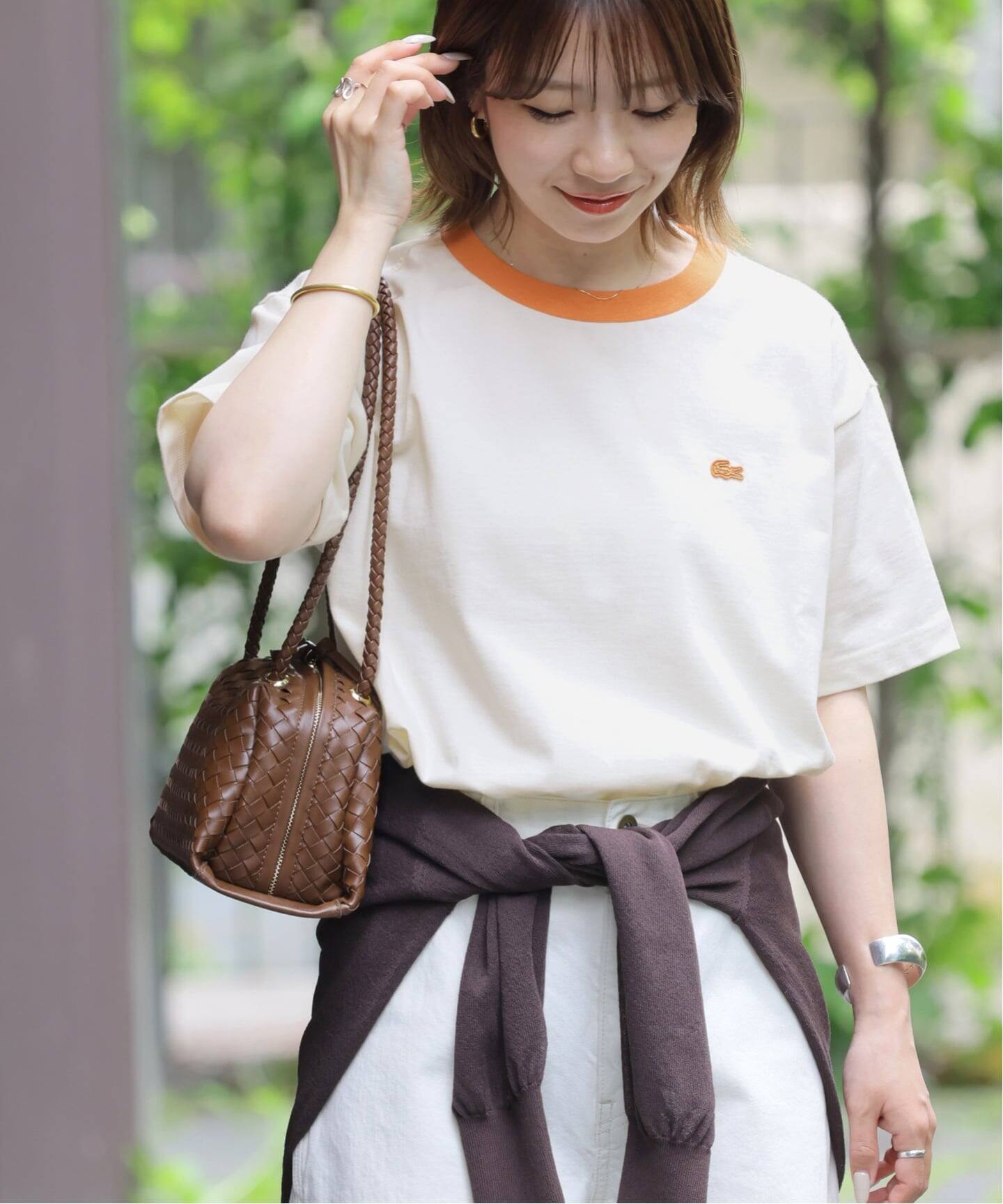 JOURNALSTANDARDrelume 【LACOSTE】リンガーTシャツ 追加》別注【LACOSTE/ラコステ】リンガーTシャツ（Tシャツ／カットソー