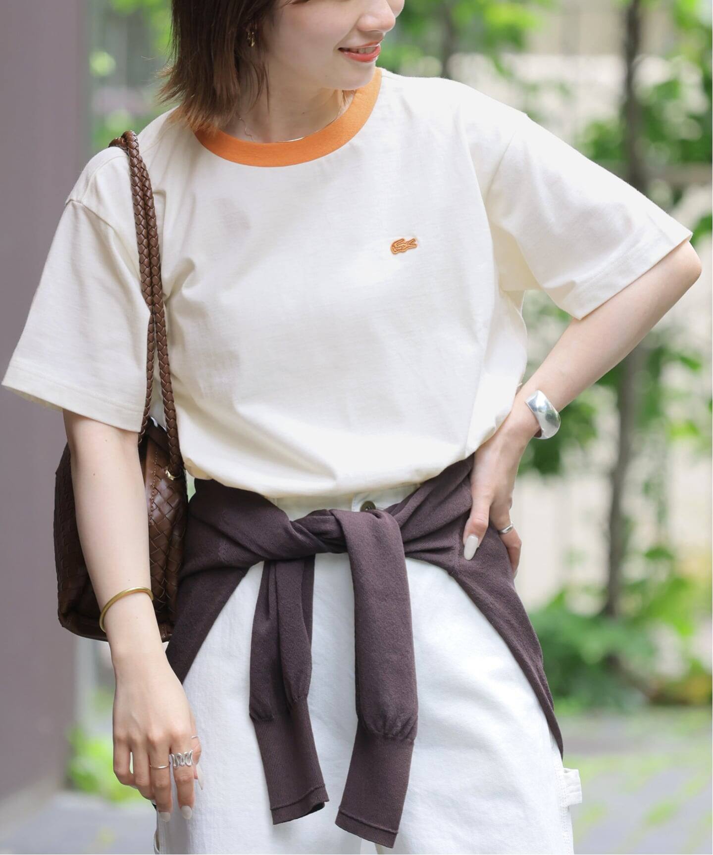 追加》別注【LACOSTE/ラコステ】リンガーTシャツ（Tシャツ／カットソー
