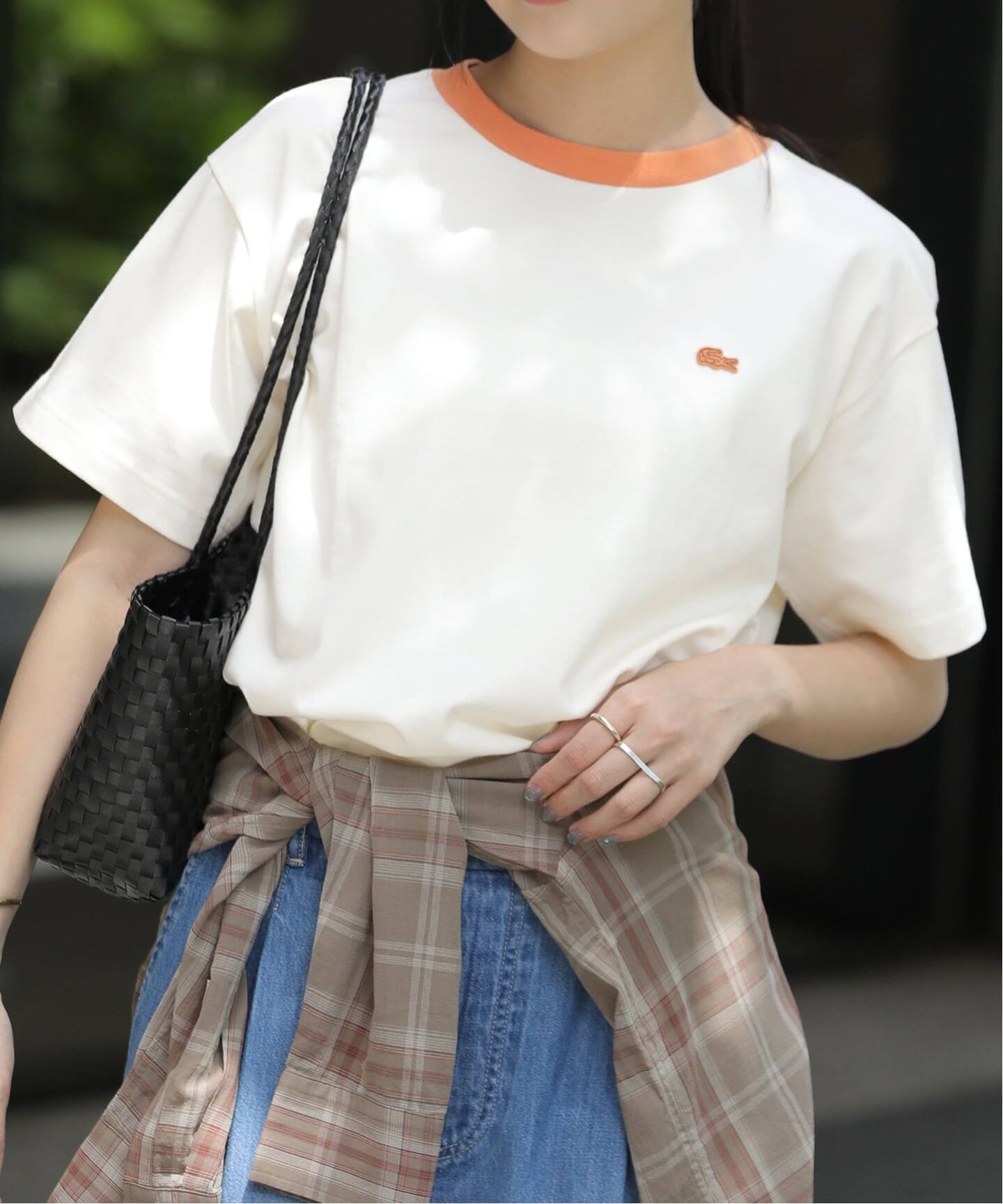 JOURNAL STANDARD relume LACOSTE Tシャツ 36 追加》別注【LACOSTE/ラコステ】リンガーTシャツ（Tシャツ／カットソー