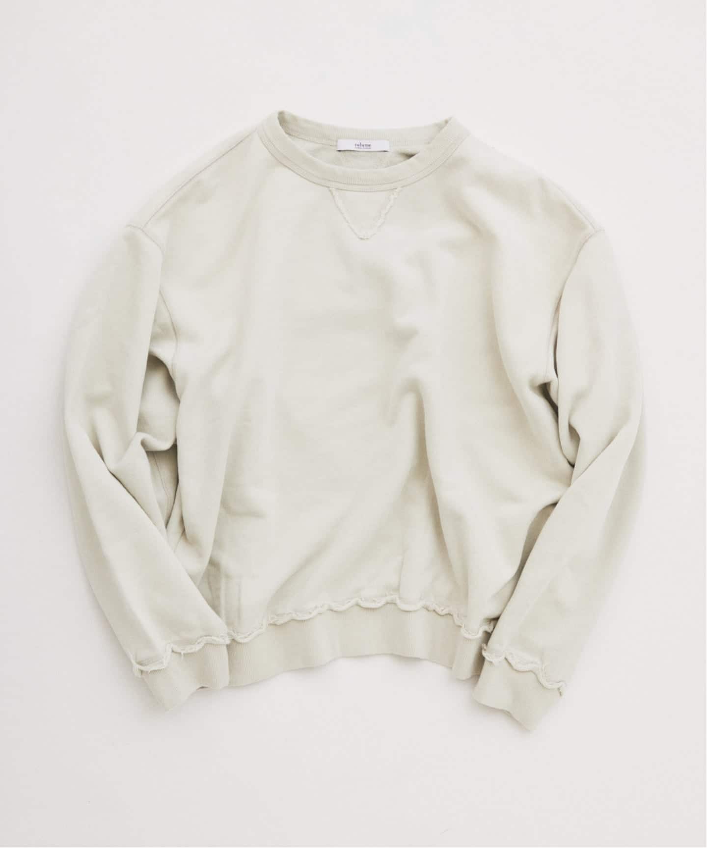 予約》ラフカット クルーネックスウェット（スウェット）｜JOURNAL