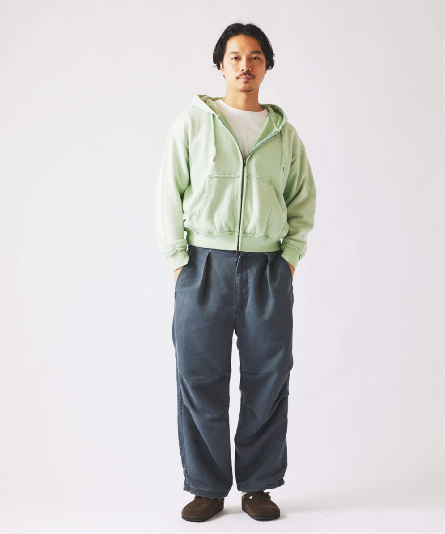 完売品　JOURNAL STANDARD relume リバーシブルパーカー ラフカット ジップパーカー（パーカー）｜JOURNAL STANDARD relume