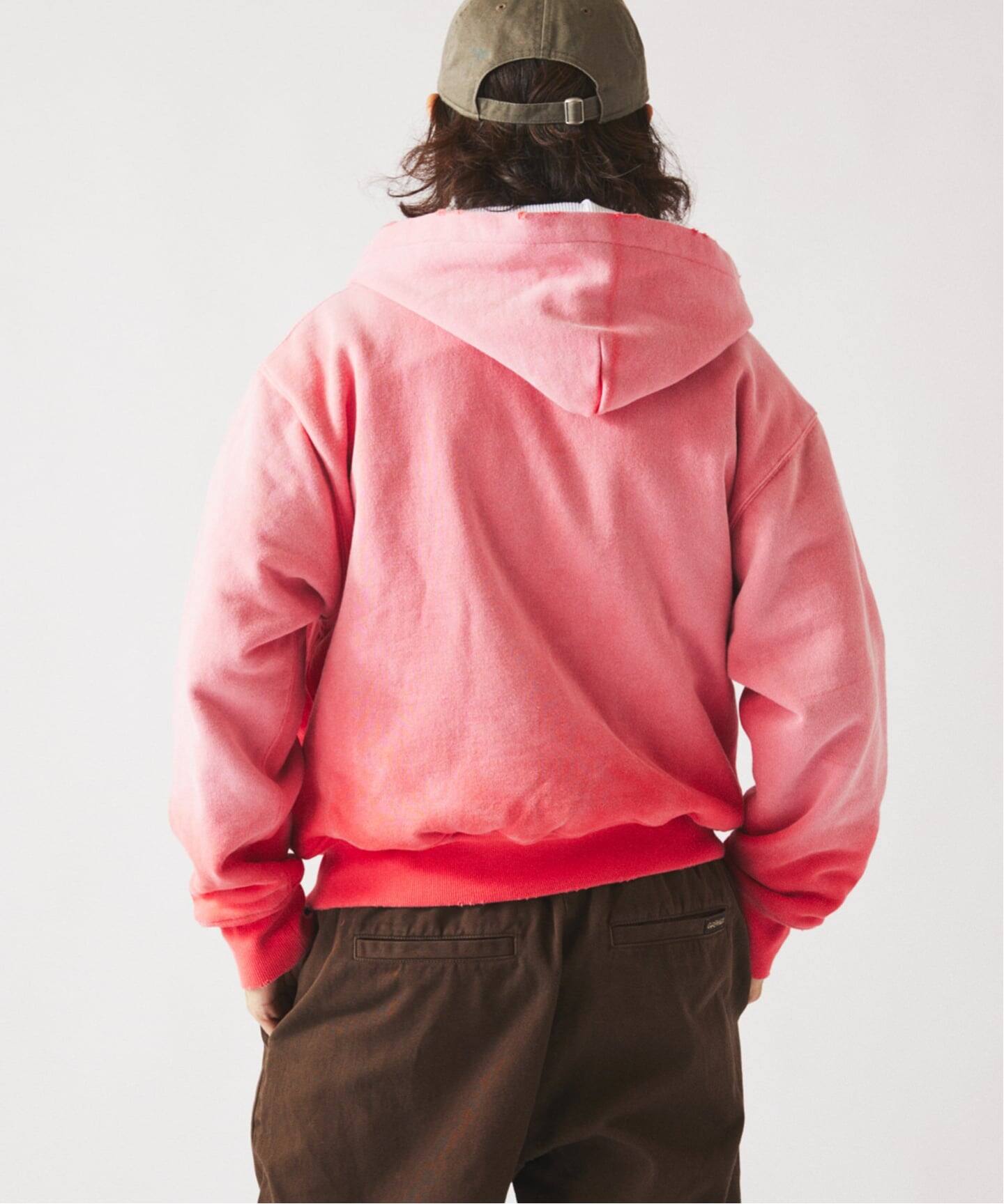 ダブルフェイス ワッフル ジップパーカー（パーカー）｜JOURNAL