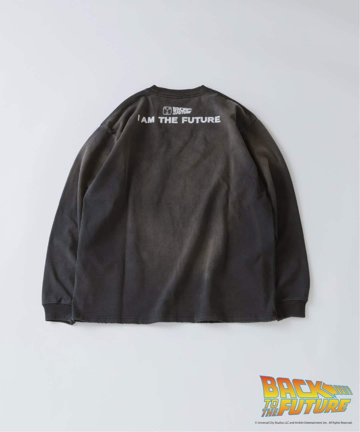 BACK TO THE FUTURE 別注 ダメージ加工 ロングスリーブ T（Tシャツ