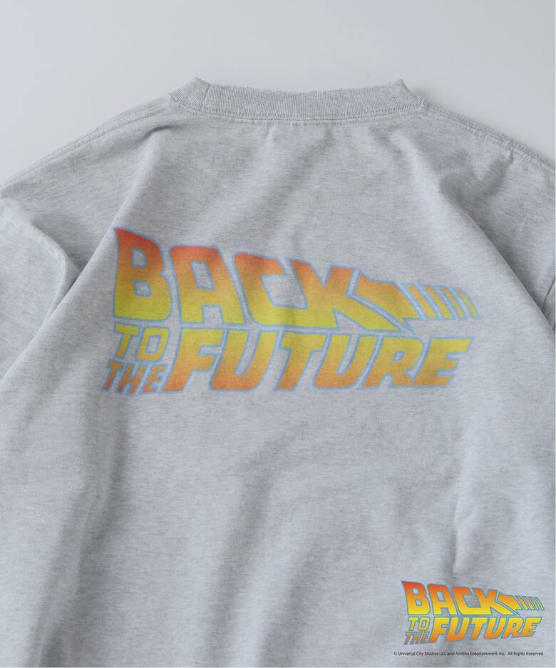 BACK TO THE FUTURE 別注 ダメージ加工 ロングスリーブ T（Tシャツ 