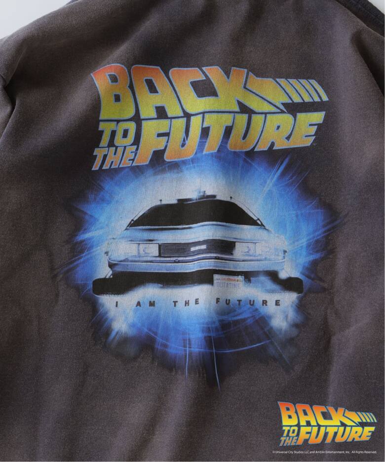 BACK TO THE FUTURE 別注 ダメージ加工 ロングスリーブ T（Tシャツ 