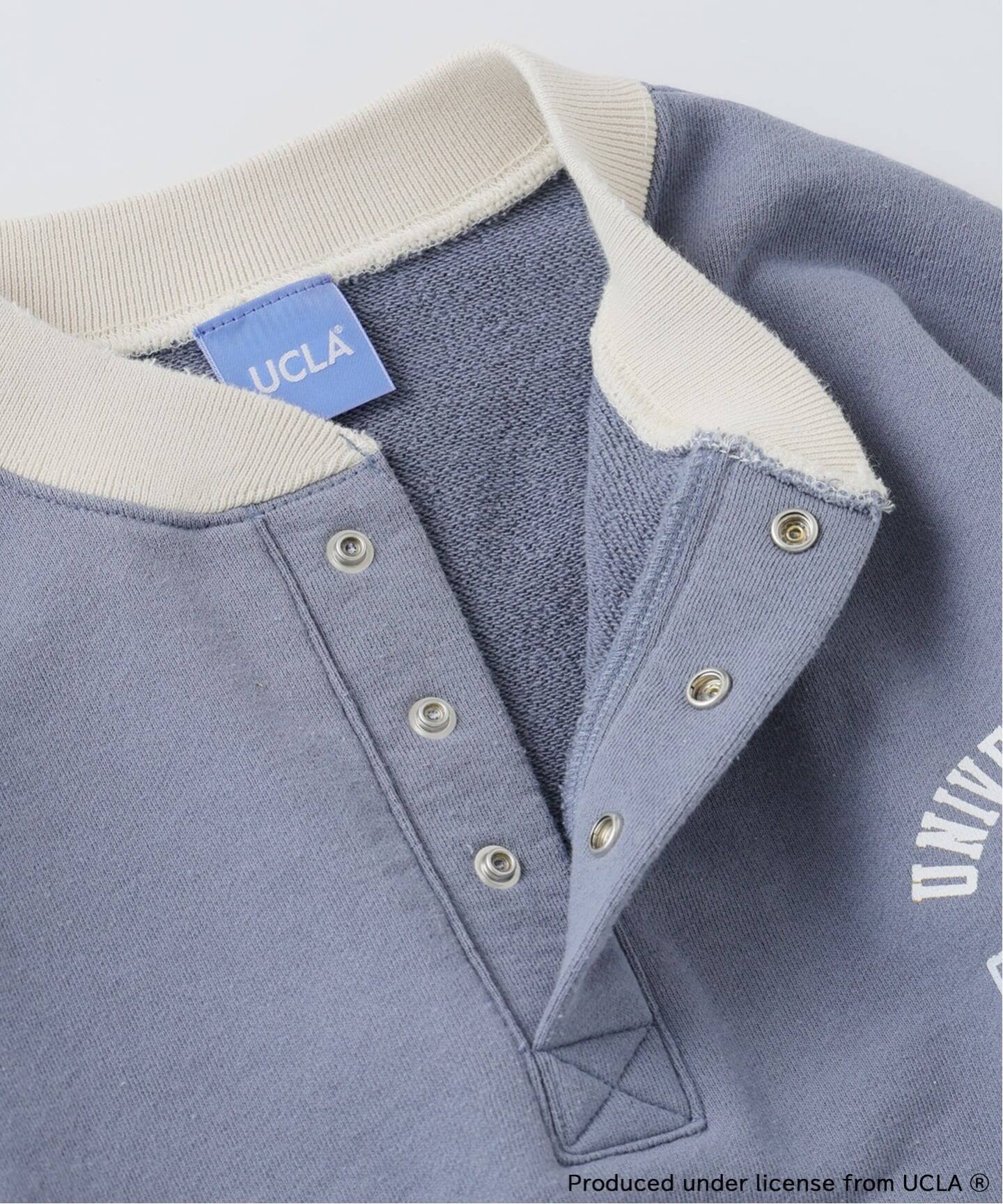 JOURNALSTANDARDrelume ヴィンテージ加工スウェット UCLA×relume ヴィンテージ加工スウェット/ハーフジップ・ヘンリー