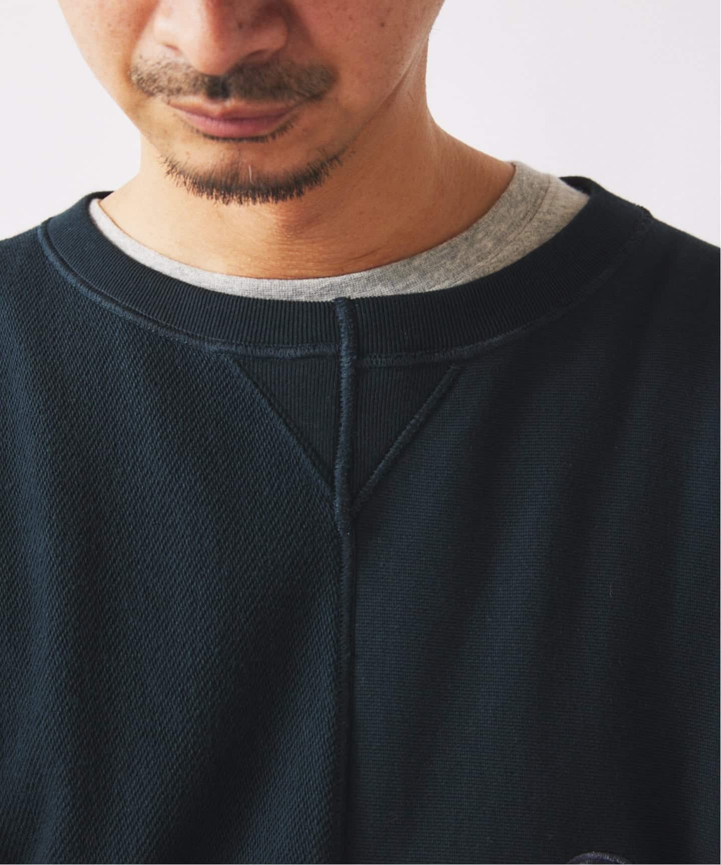 ジャーナルスタンダード レリューム別注　チャンピオン　ラグランスウェット CHAMPION / チャンピオン 別注 ”インサイドアウト” スウェット