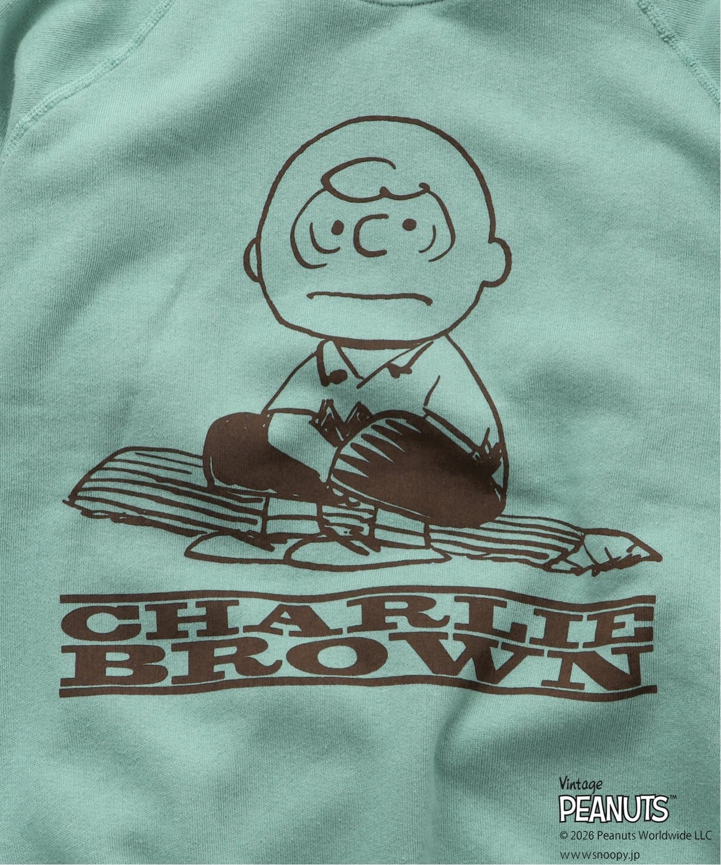予約》PEANUTS / ピーナッツ 別注 ヴィンテージ プリントスウェット