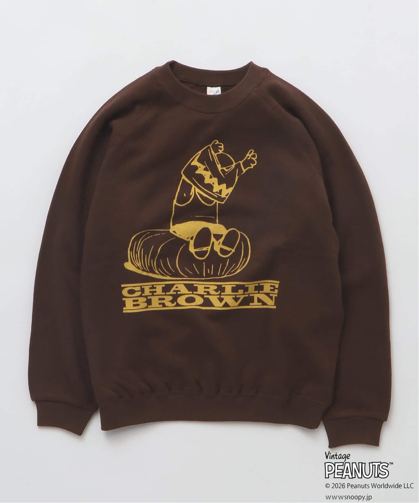 予約》PEANUTS / ピーナッツ 別注 ヴィンテージ プリントスウェット