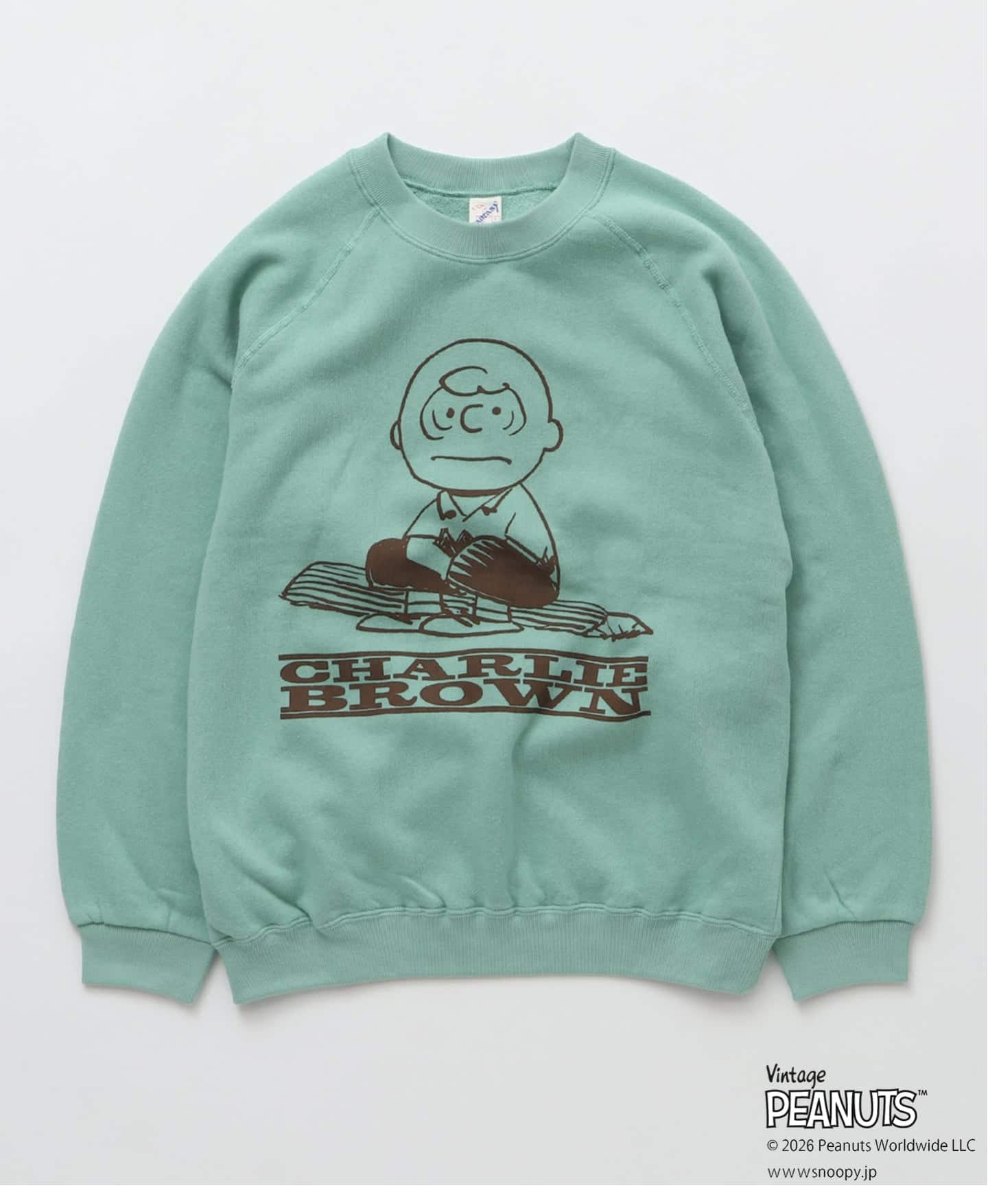 予約》PEANUTS / ピーナッツ 別注 ヴィンテージ プリントスウェット