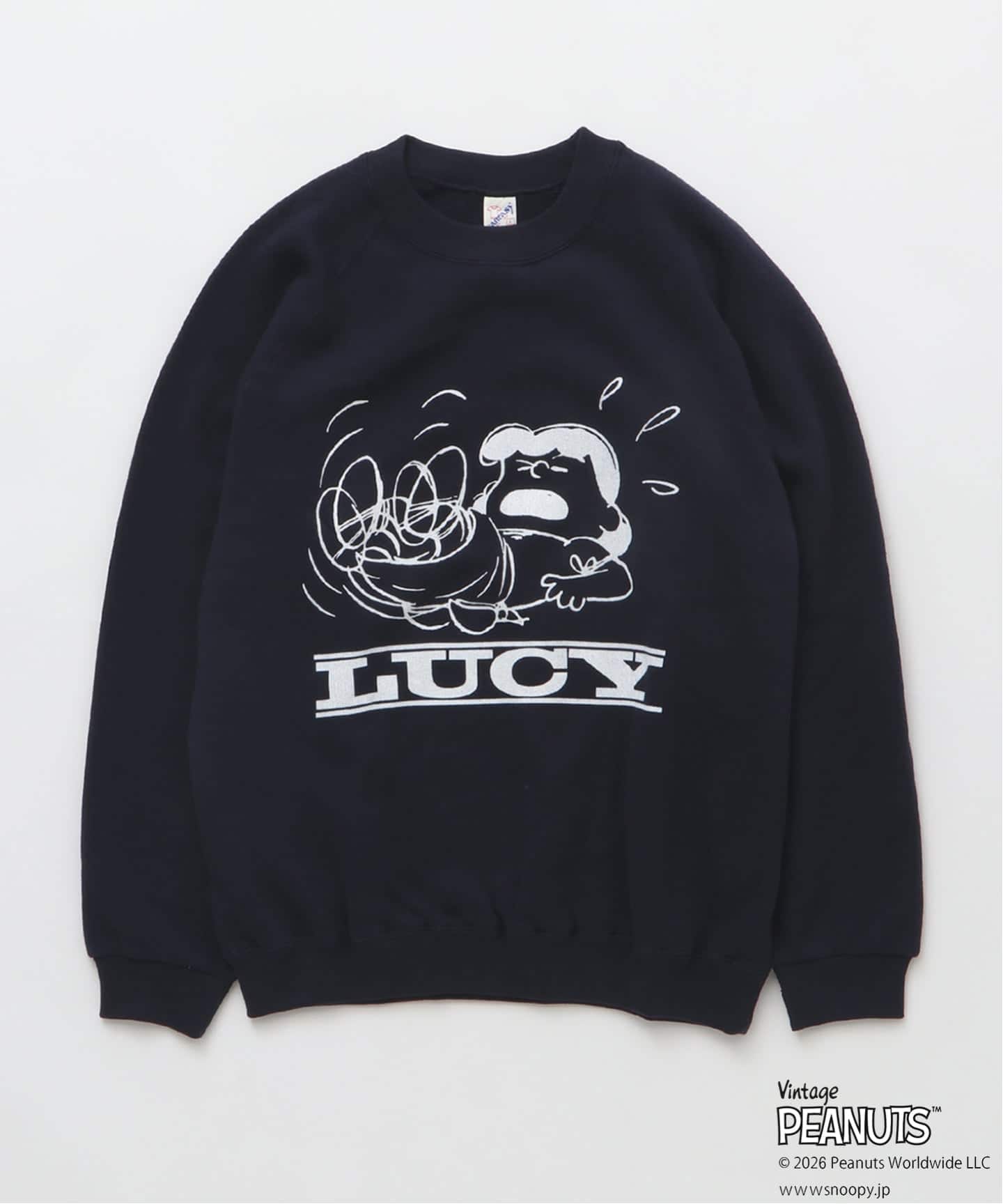 ジャーナルスタンダードレリュームvintage PEANUTS スウェット XL 予約》PEANUTS / ピーナッツ 別注 ヴィンテージ プリントスウェット