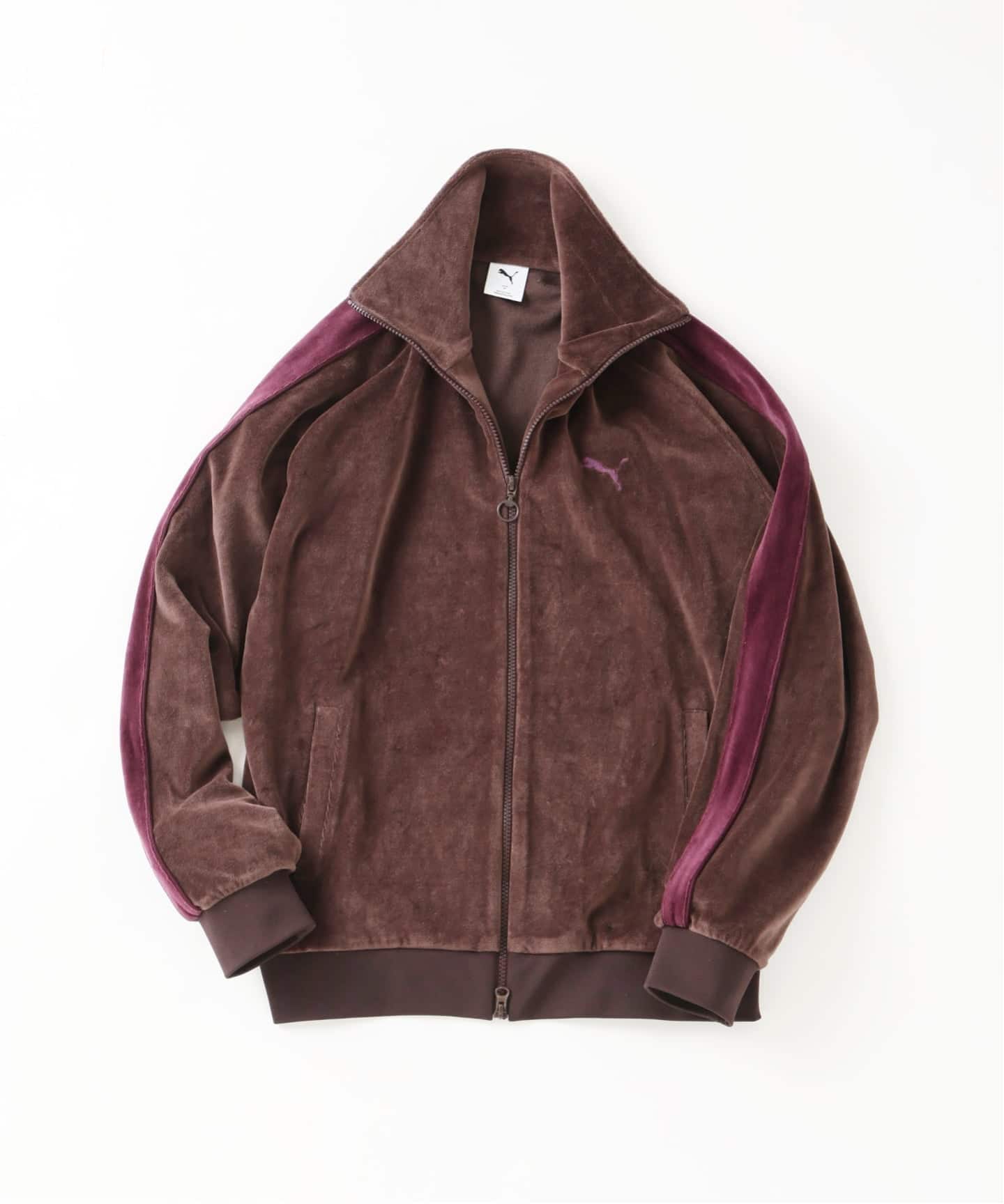 追加予約》PUMA / プーマ 別注 ”T7” ベロア トラックジャケット