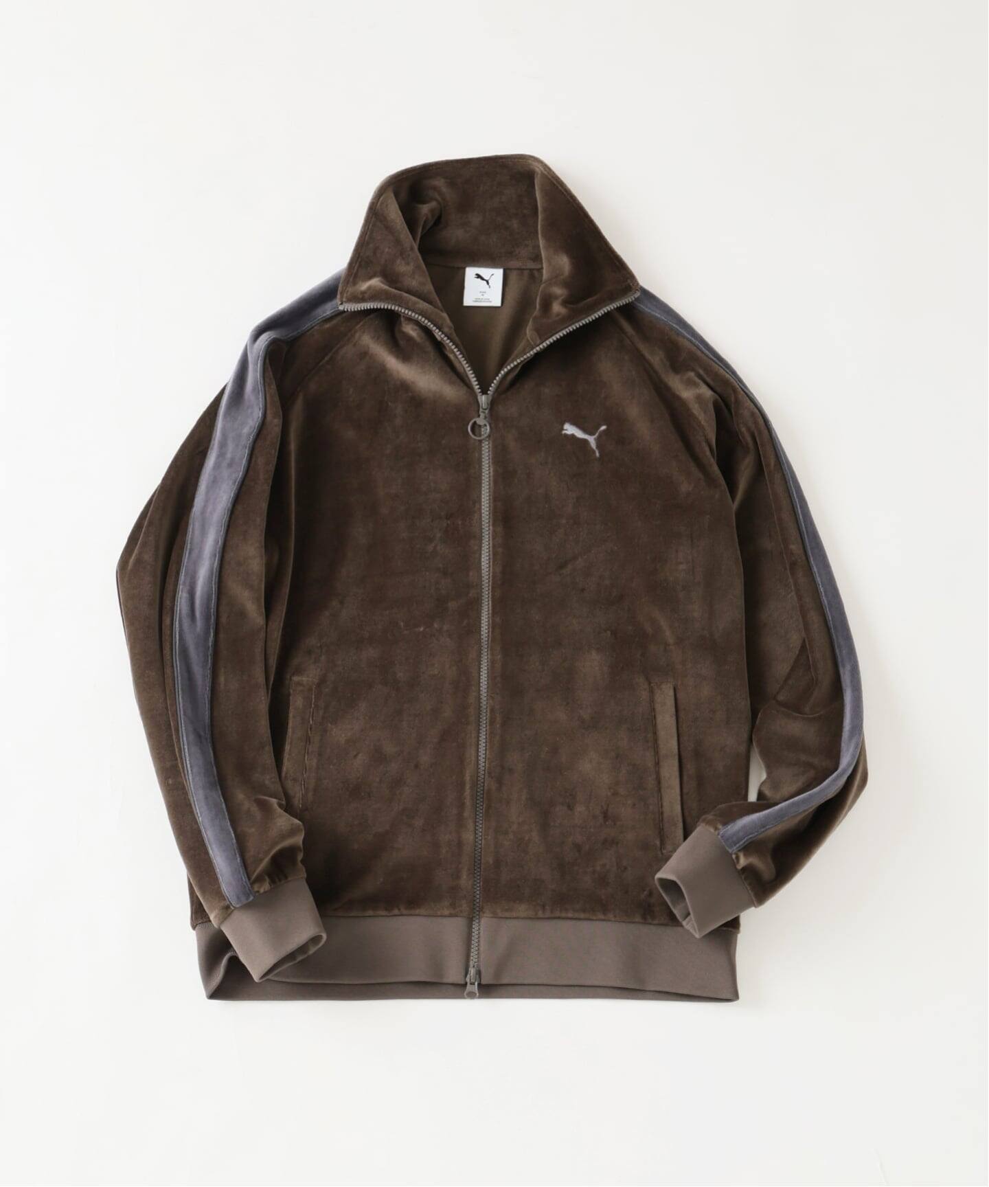 JOURNAL STANDARD relume 別注 PUMA T7 JKT 追加予約》PUMA / プーマ 別注 ”T7” ベロア トラックジャケット