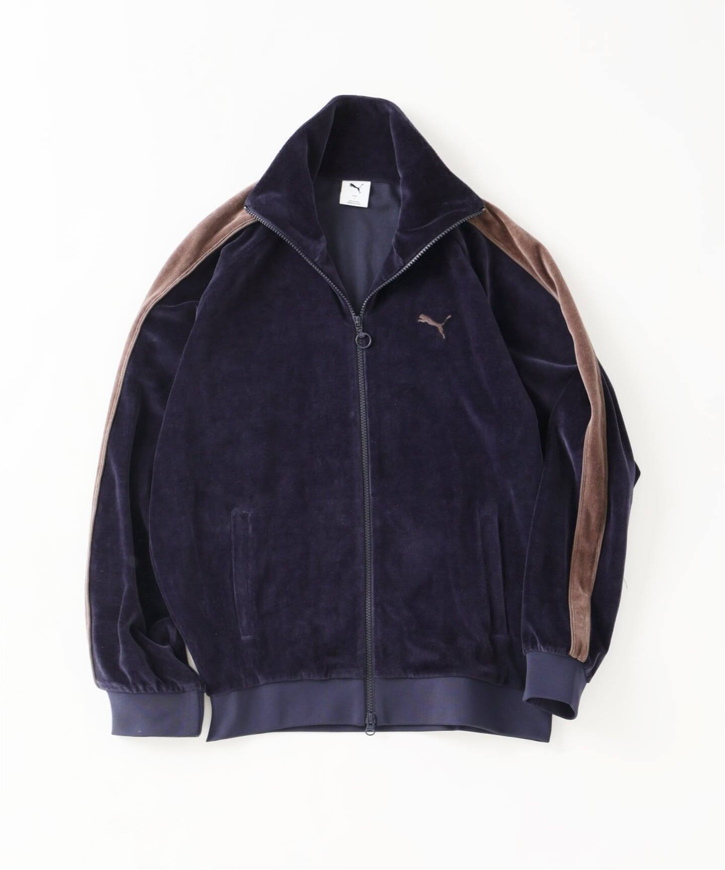 ×JOURNAL STANDARD ベロア トラックジャケット S 追加予約》PUMA / プーマ 別注 ”T7” ベロア トラックジャケット
