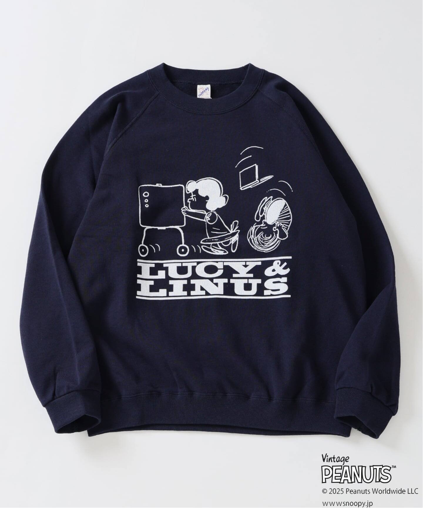 PEANUTS / ピーナッツ 別注 FANTASY A&G INC プリントスウェット