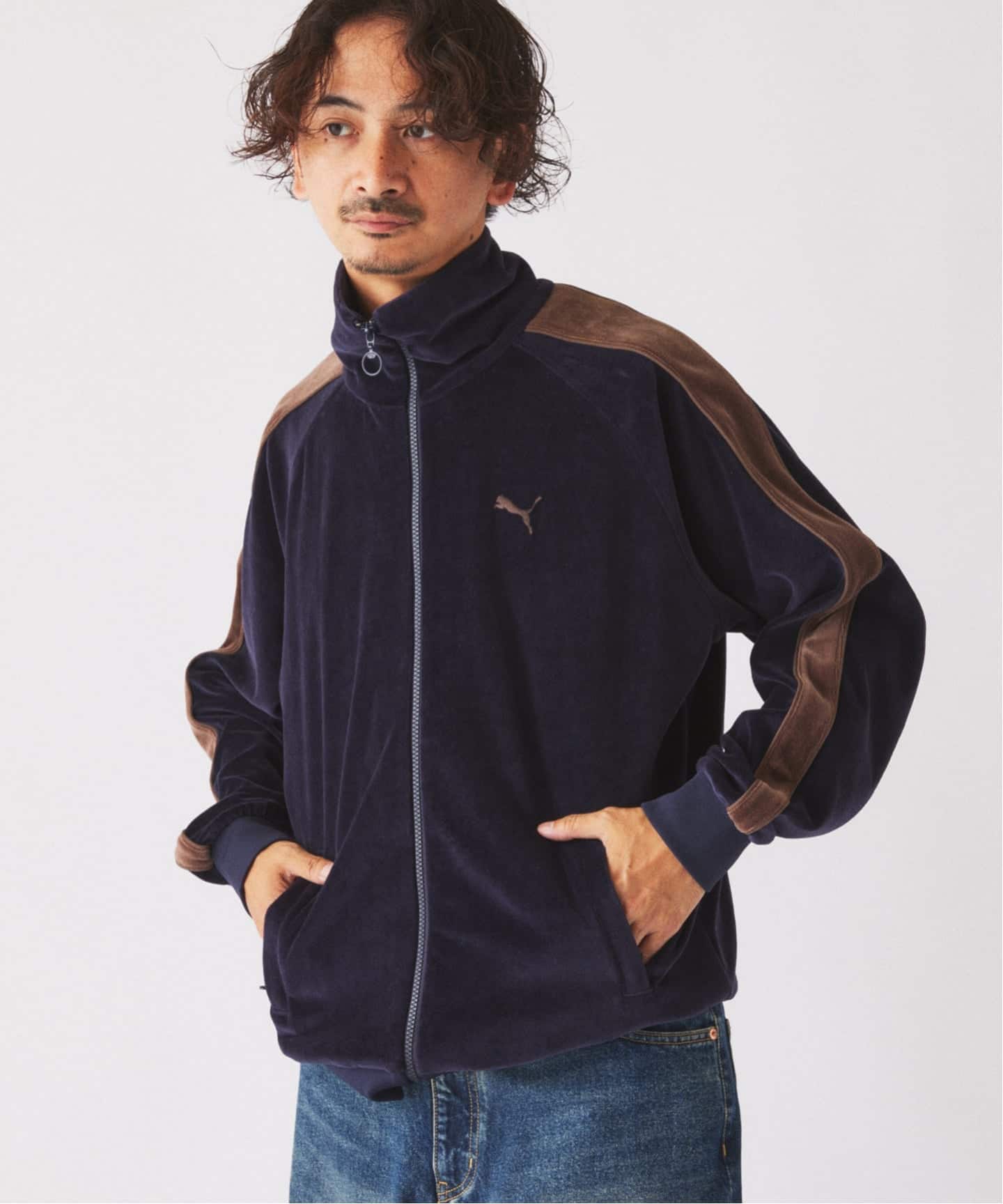 追加カラー予約》PUMA / プーマ 別注 ”T7” ベロア トラックジャケット