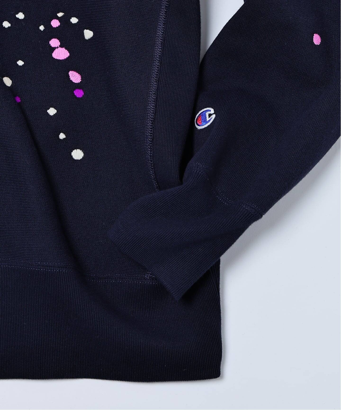 CHAMPION / チャンピオン 別注 R/W 刺繍スプラッシュ スウェット